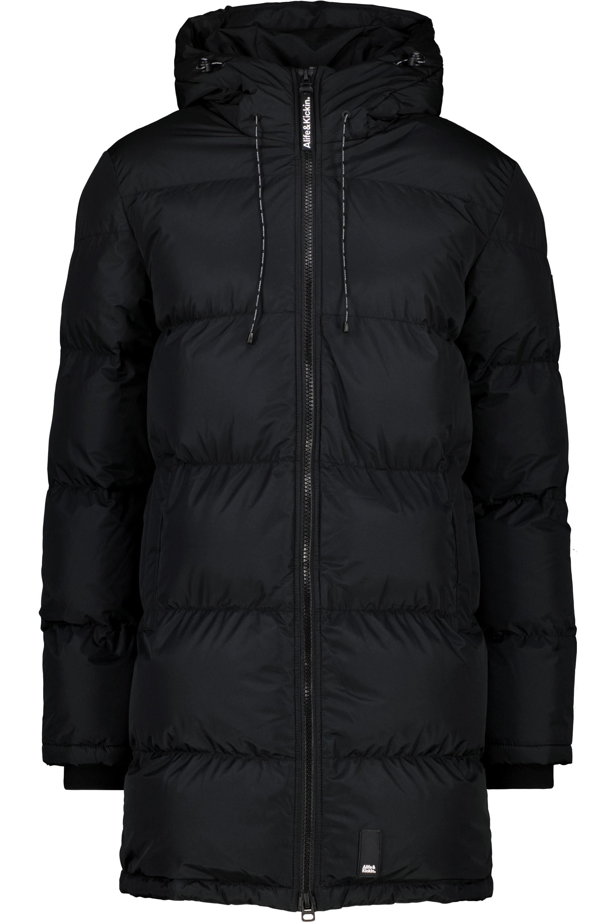 Alife & Kickin Winterjacke »Herren TimonAK A«, Lange Jacke mit gefütterter Kapuze in gerader Passform