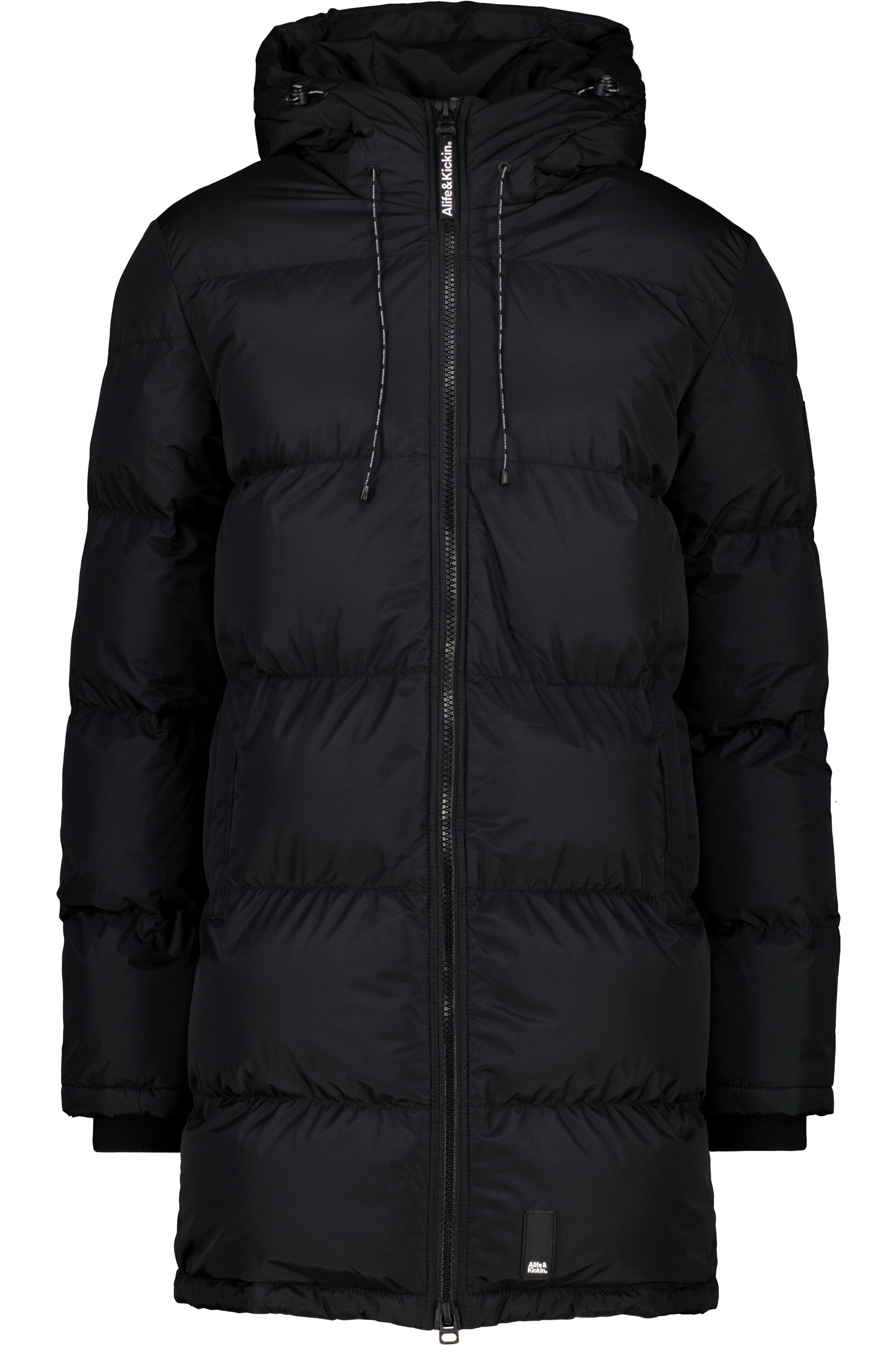 Alife & Kickin Winterjacke "Herren TimonAK A Winterjacke, Steppjacke, gefütterte Jacke" Lange Jacke mit gefütterter Kapuze in gerader Passform