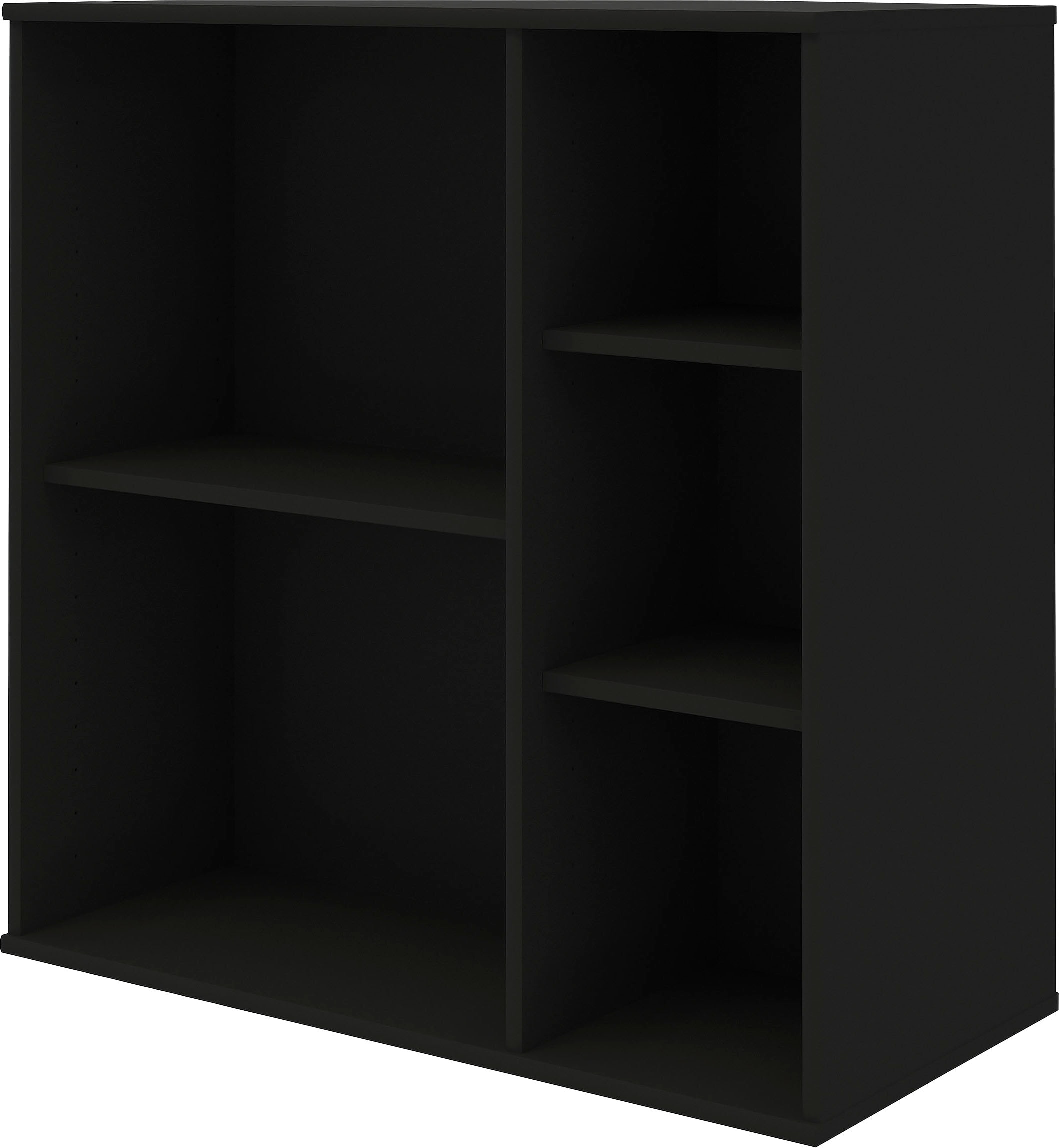 Hammel Furniture Bücherregal "Mistral KUBUS Wandregal – hochwertig & flexibel. langlebig" 1 Stk. tlg. Modernes Designregal – stehend oder hängend – T:32,5 cm
