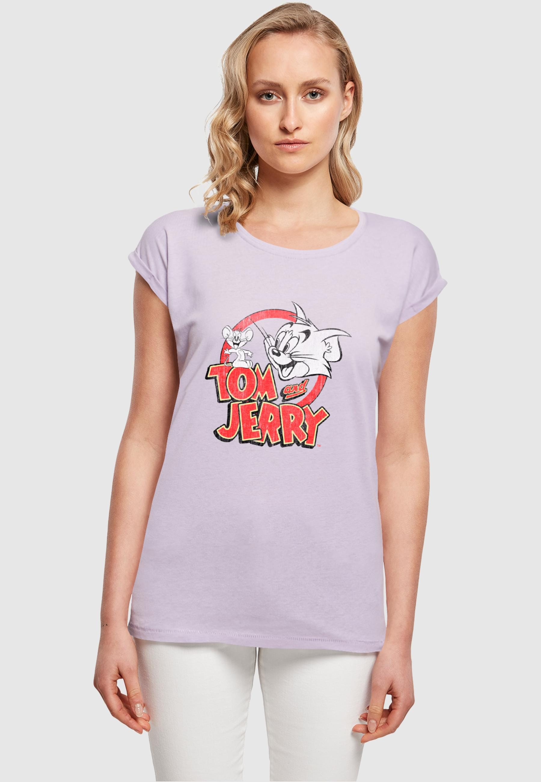 ABSOLUTE CULT T-Shirt "ABSOLUTE CULT Damen Ladies Tom and Jerry - Logo T-Sh günstig online kaufen