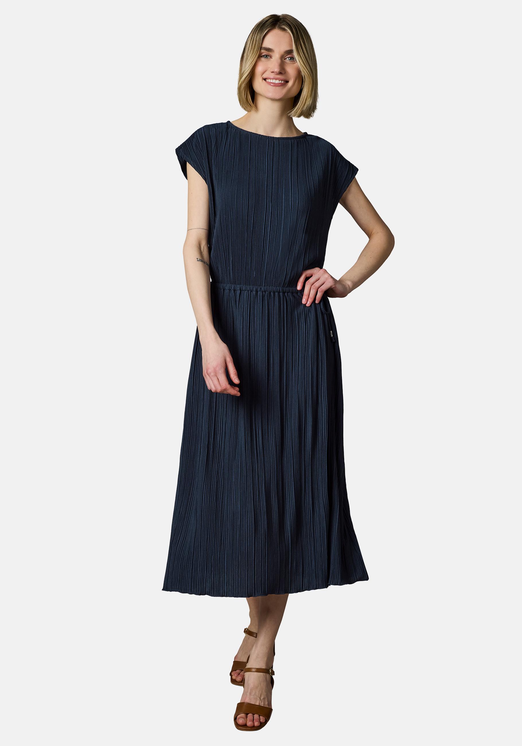 Ragwear Plisseekleid "Galit YOUMODO" Ohne Taschen Lockeres Plissee-Sommerkleid