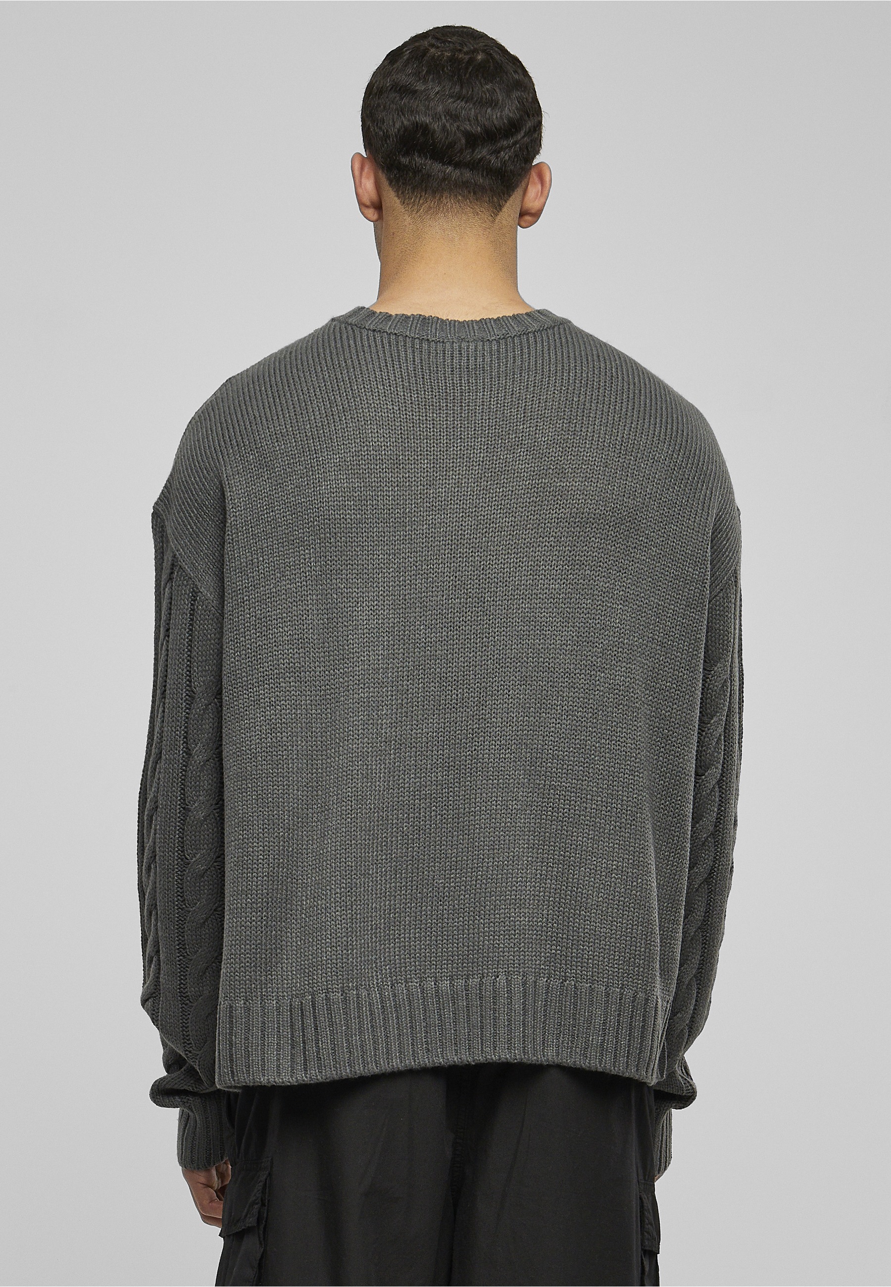 URBAN CLASSICS Fleecepullover »Urban Classics Herren Boxy Sweater«, 1 Stk.
