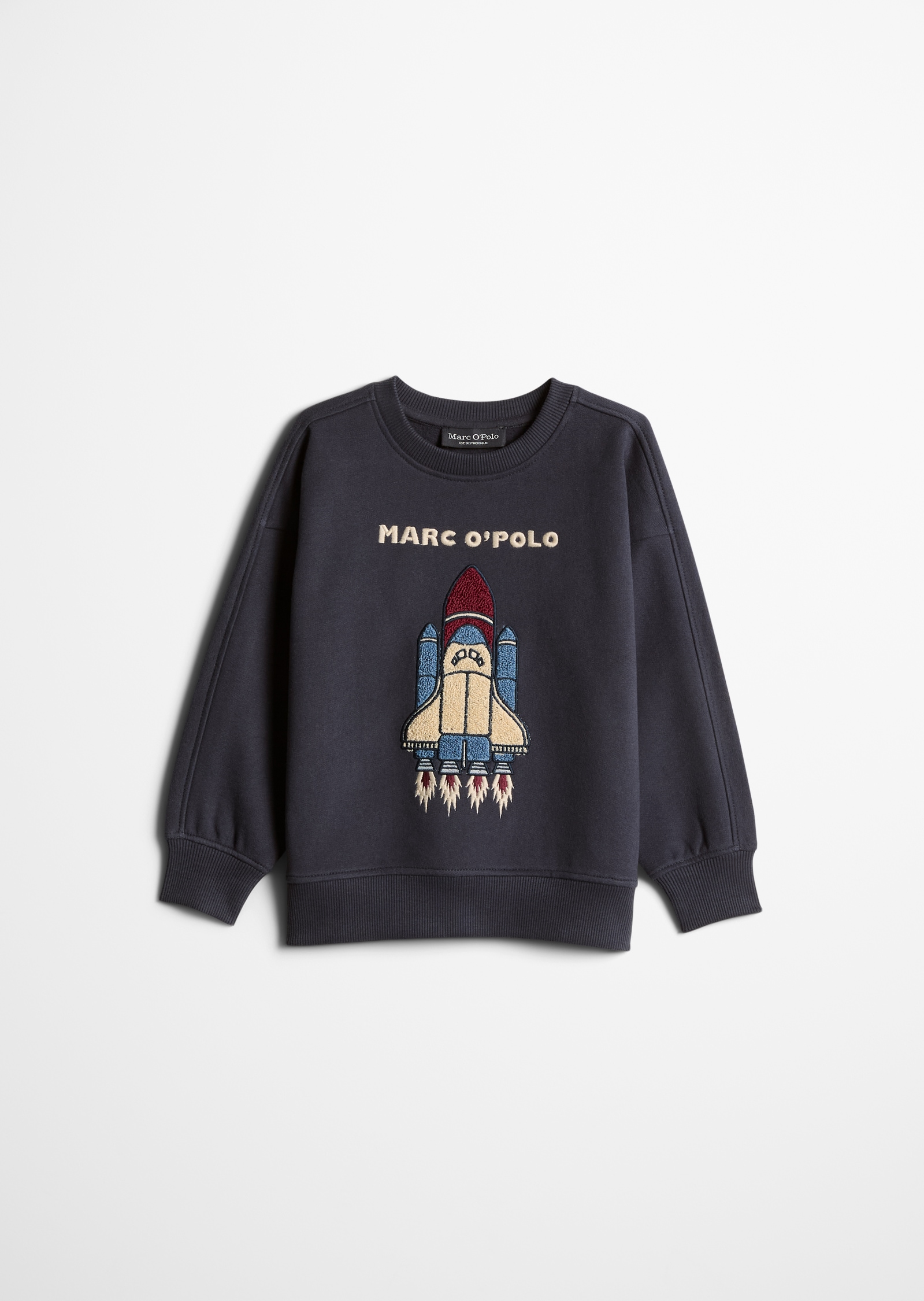 Marc OPolo Sweatshirt, mit mehrfarbiger Stickerei