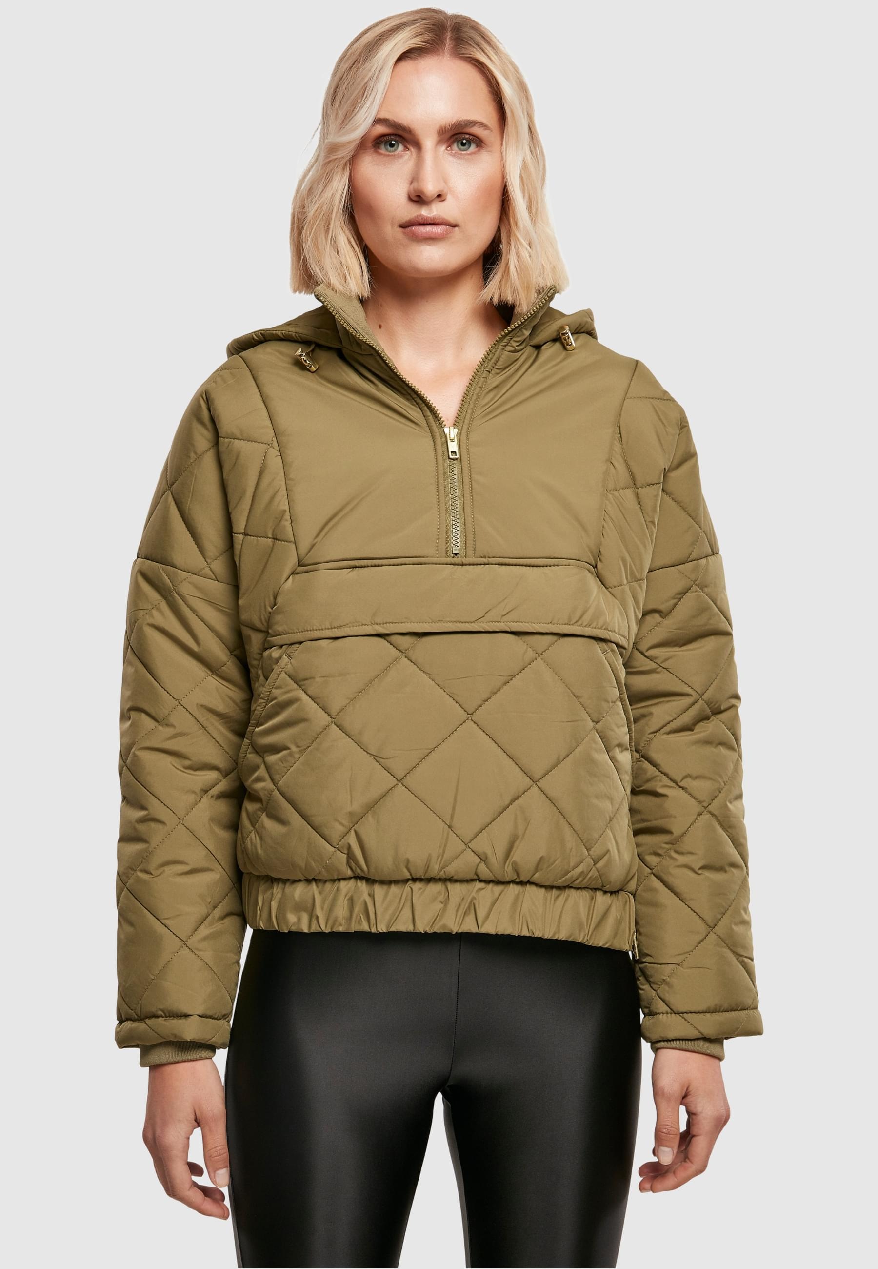 URBAN CLASSICS Winterjacke »Urban Classics Damen«, (1 St.), mit Kapuze
