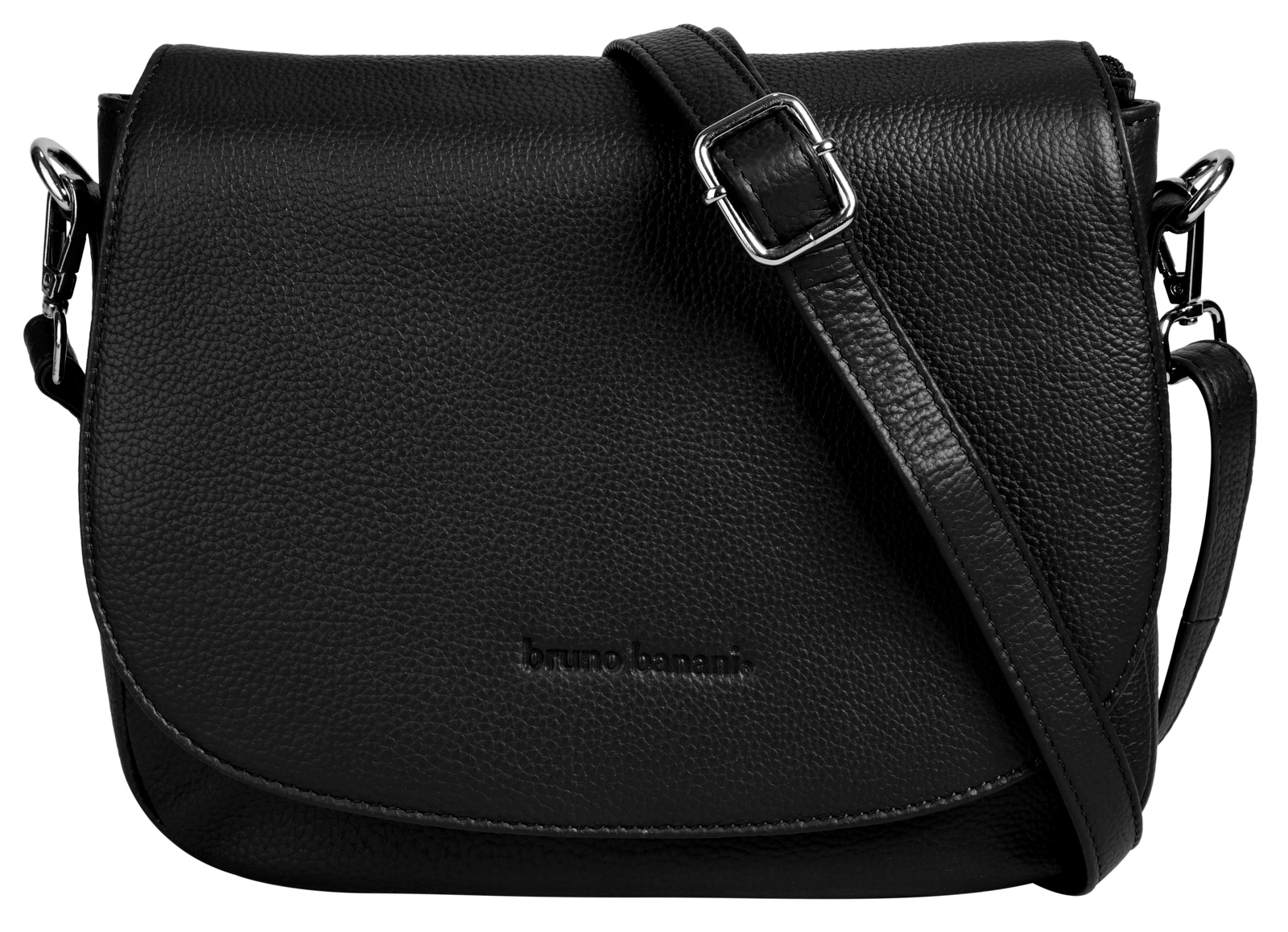 Bruno Banani Umhängetasche »BRUNO BANANI Damen SAMEA echt Leder« echt Leder