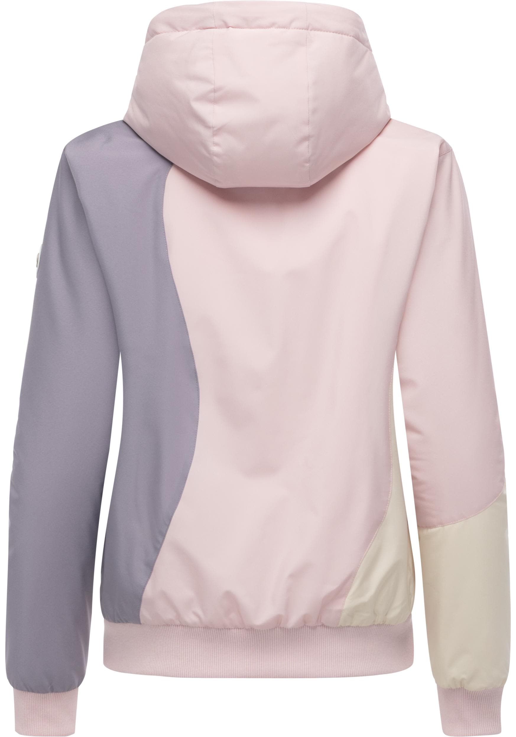 Ragwear Bomberjacke »Oggie Block Warm YOUMODO«, mit Kapuze, Wasserdichte Outdoorjacke mit Kapuze