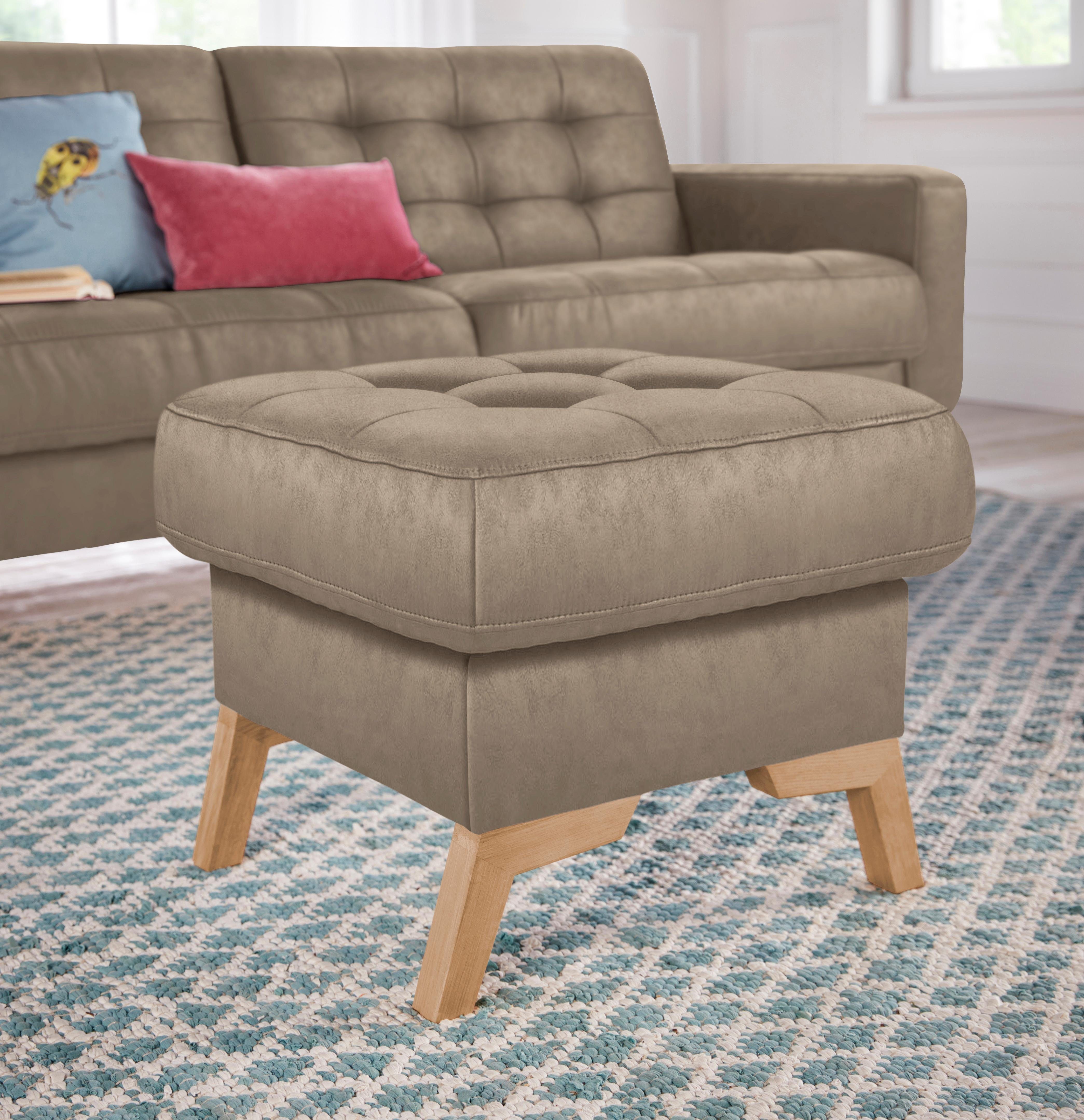 exxpo - sofa fashion Hocker "Fiord kompakt und bequem, tolle Verarbeitungsdetails"