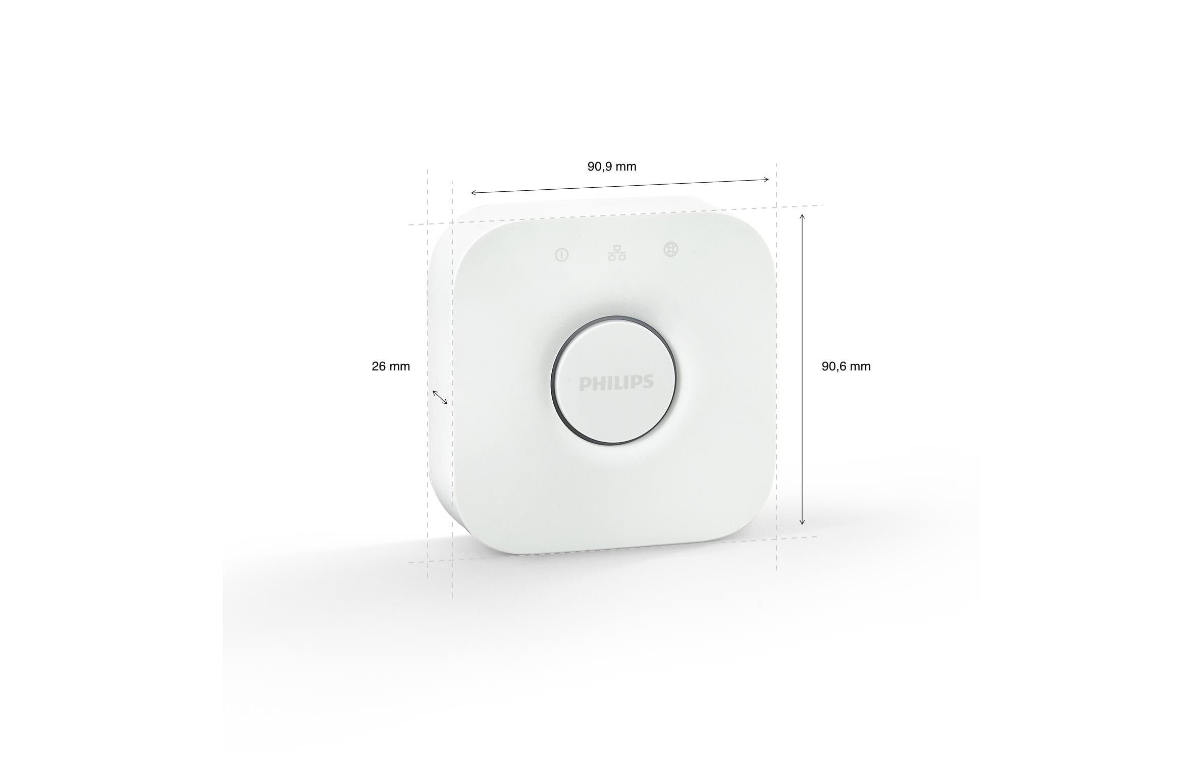Philips Hue Smart-Home-Station »Bridge, Weiss«