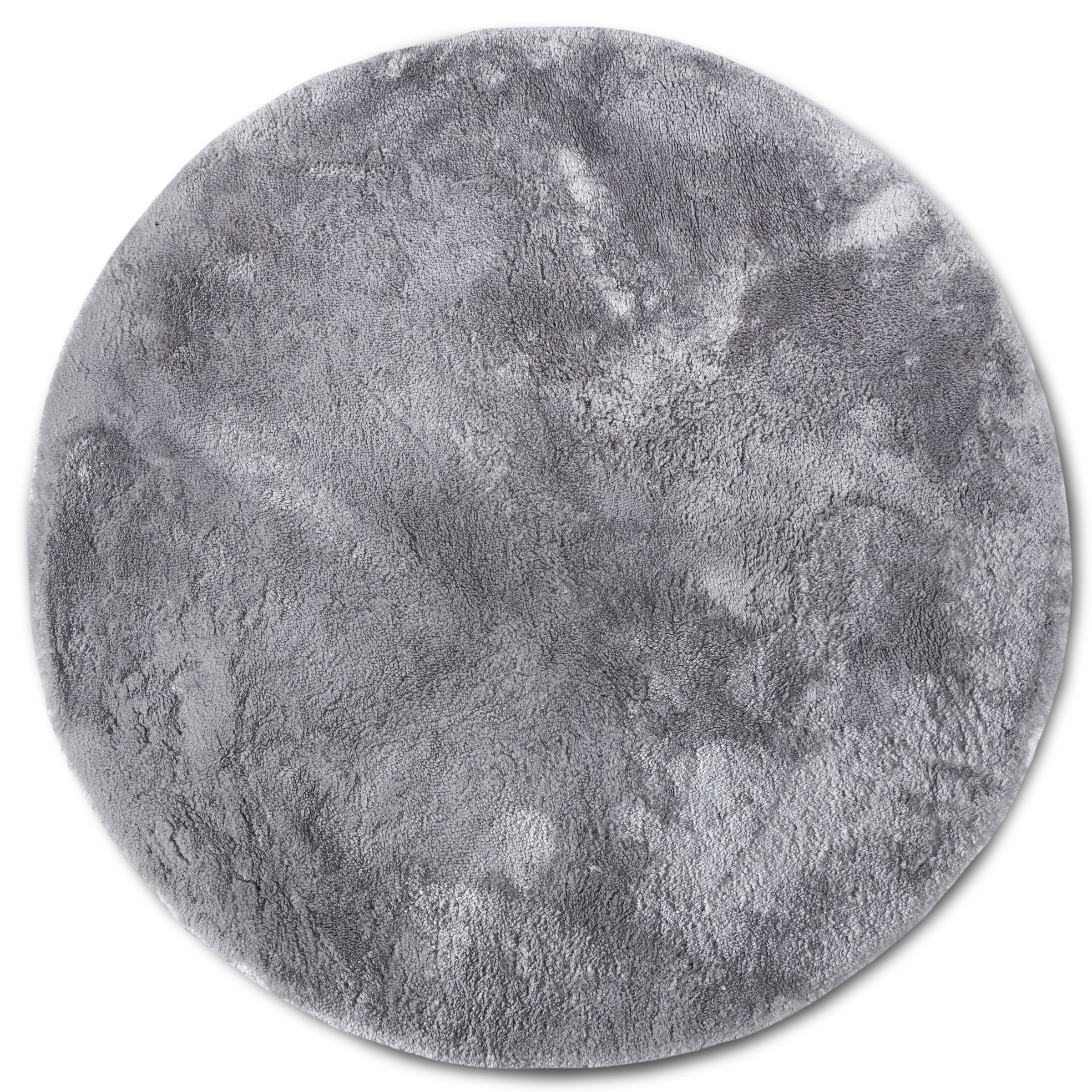 ELLE DECORATION Hochflor-Teppich »Calida«, rund, 28 mm Höhe, Langflor, Shaggy, einfarbig, flauschig, weich, glänzend, modern, uni