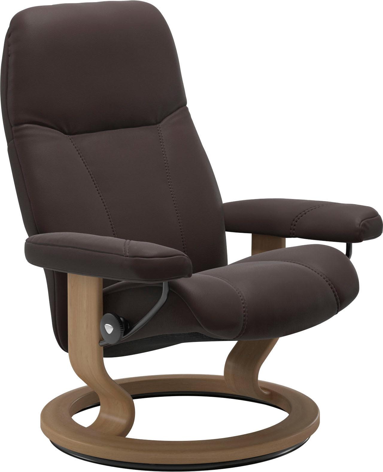 Stressless Relaxsessel "Consul" mit Classic Base, Größe L, Gestell Eiche