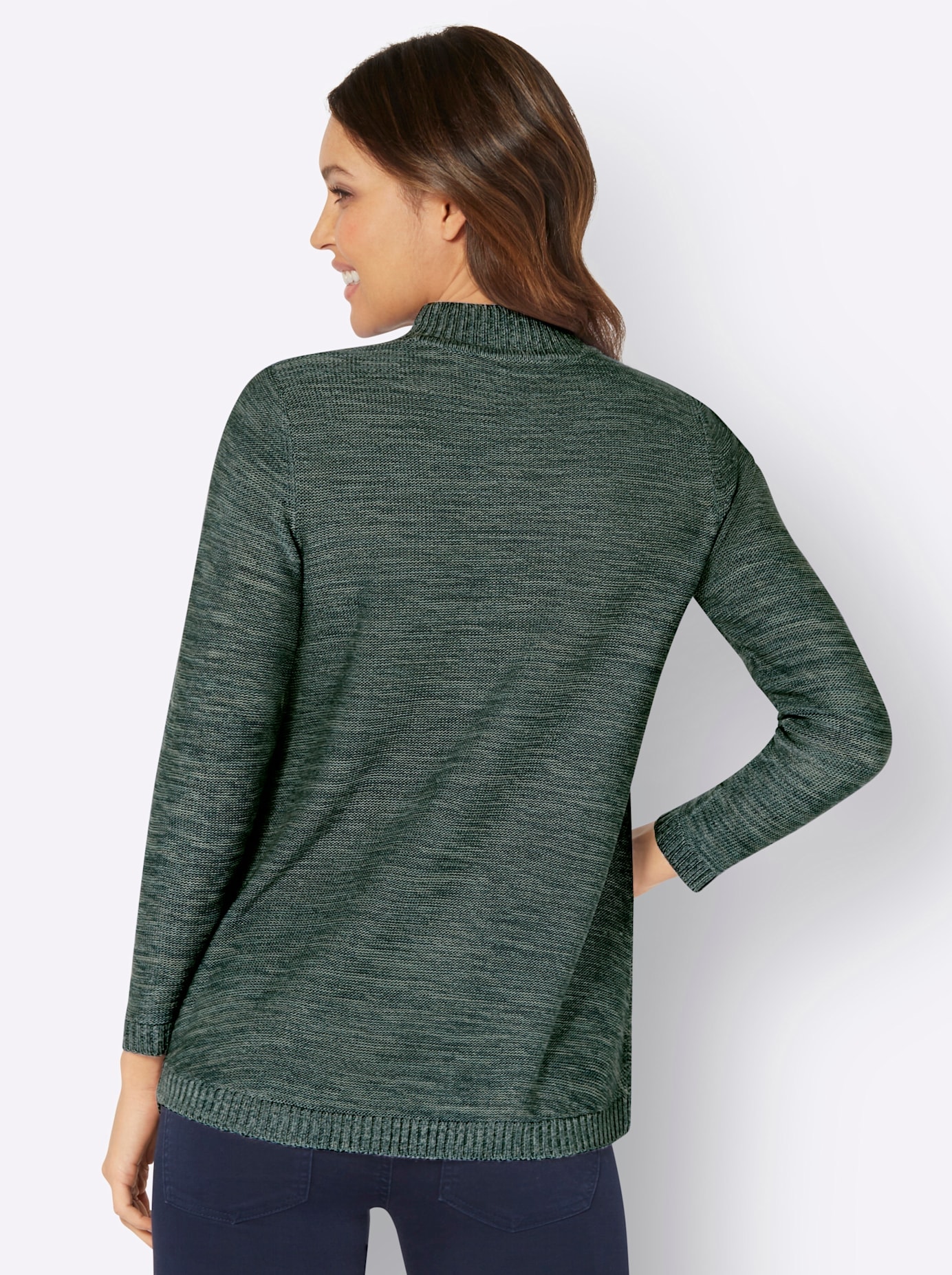 Classic Basics Stehkragenpullover "Rollkragen-Pullover" günstig online kaufen