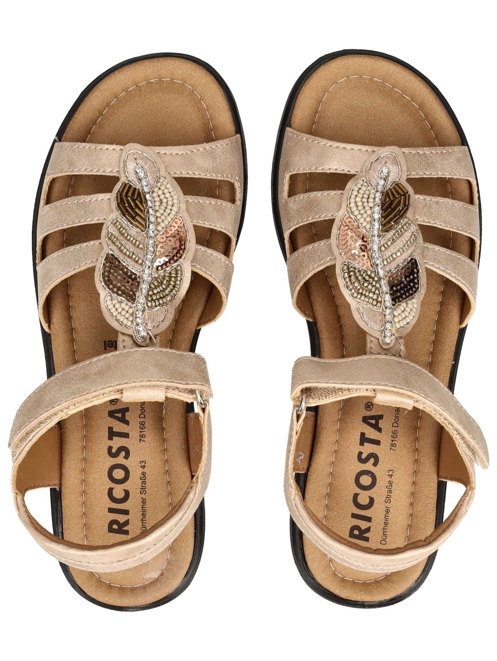 Ricosta Riemchensandalette »Ricosta Sandalen Lederimitat«