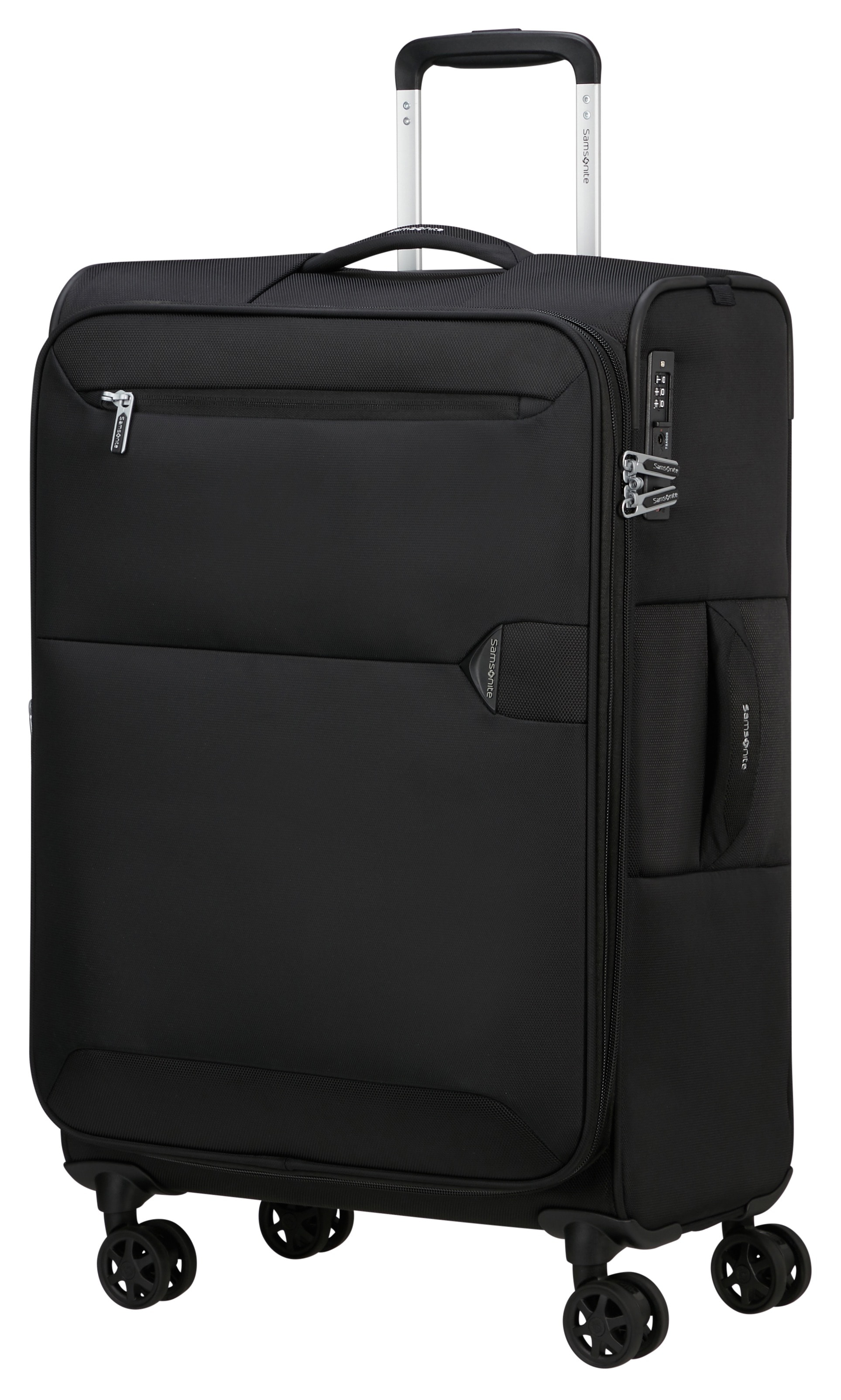 Samsonite Weichgepäck-Trolley "URBIFY, verschiedene Größen" 68 l 4 Rollen aus Recycle-Polyester, mit Kreuzspanngurt, mit Fronttasche
