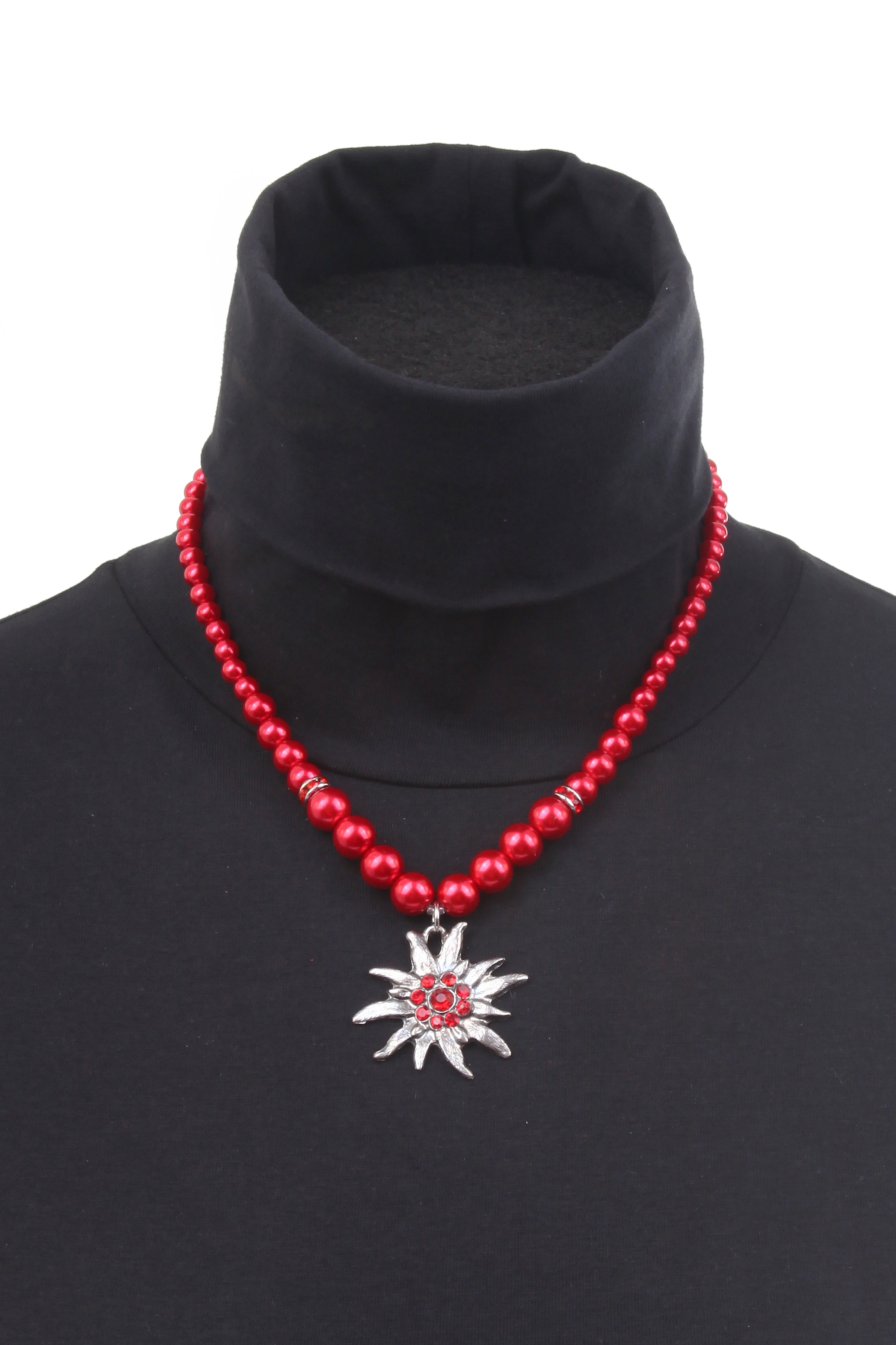 Allgäu Rebell Collier »Heidi«, mit Edelweiß Anhänger