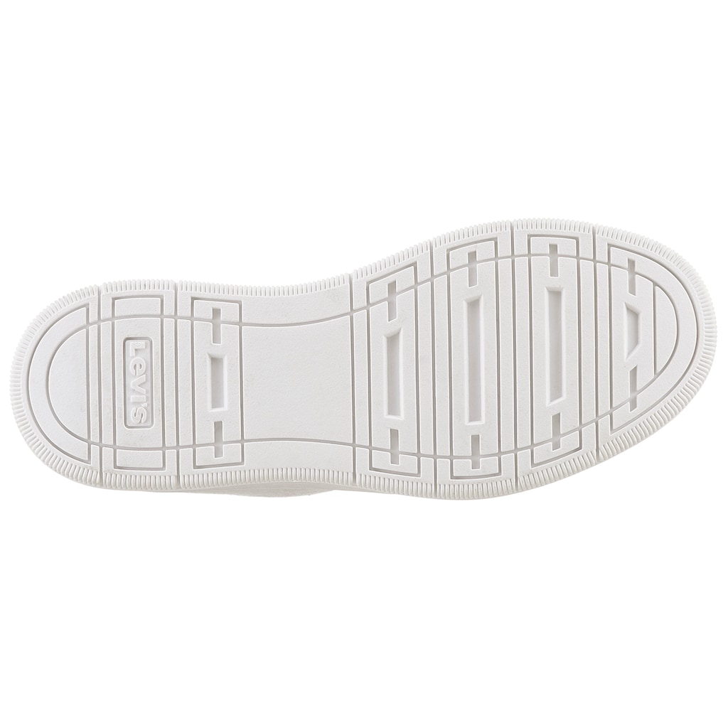 Levi's® Kids Sneaker »MAUI LIGHT MID«, mit Gummi besetzte Spitze, Freizeitschuh, Halbschuh, Schnürschuh