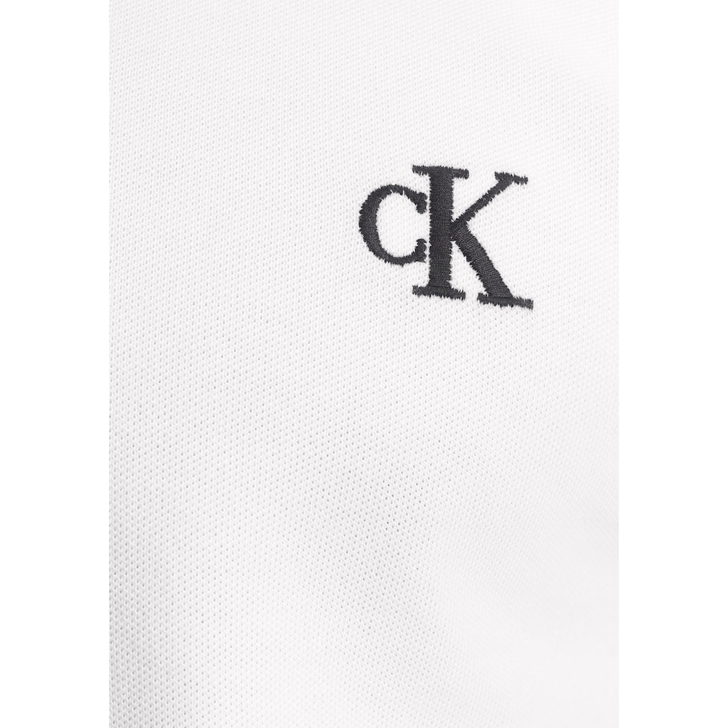 Calvin Klein Jeans Poloshirt »TIPPING SLIM POLO«, mit Logomarkenlabel