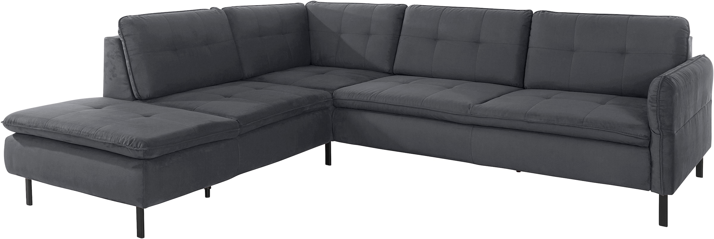 INOSIGN Ecksofa »Birkholm L-Form«, Armlehnverstellung, auch in Easy Clean Bezug - mit Wasser zu reinigen