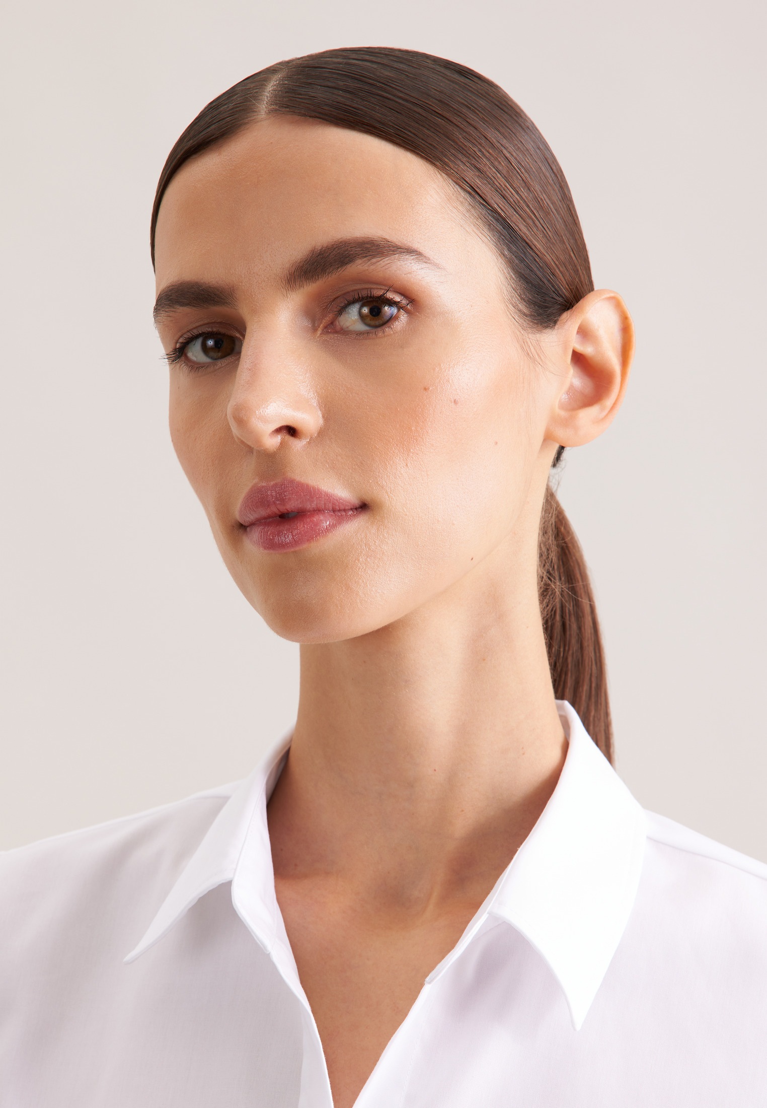 Thumbnail - seidensticker Hemdbluse 1/2 Kragen Uni