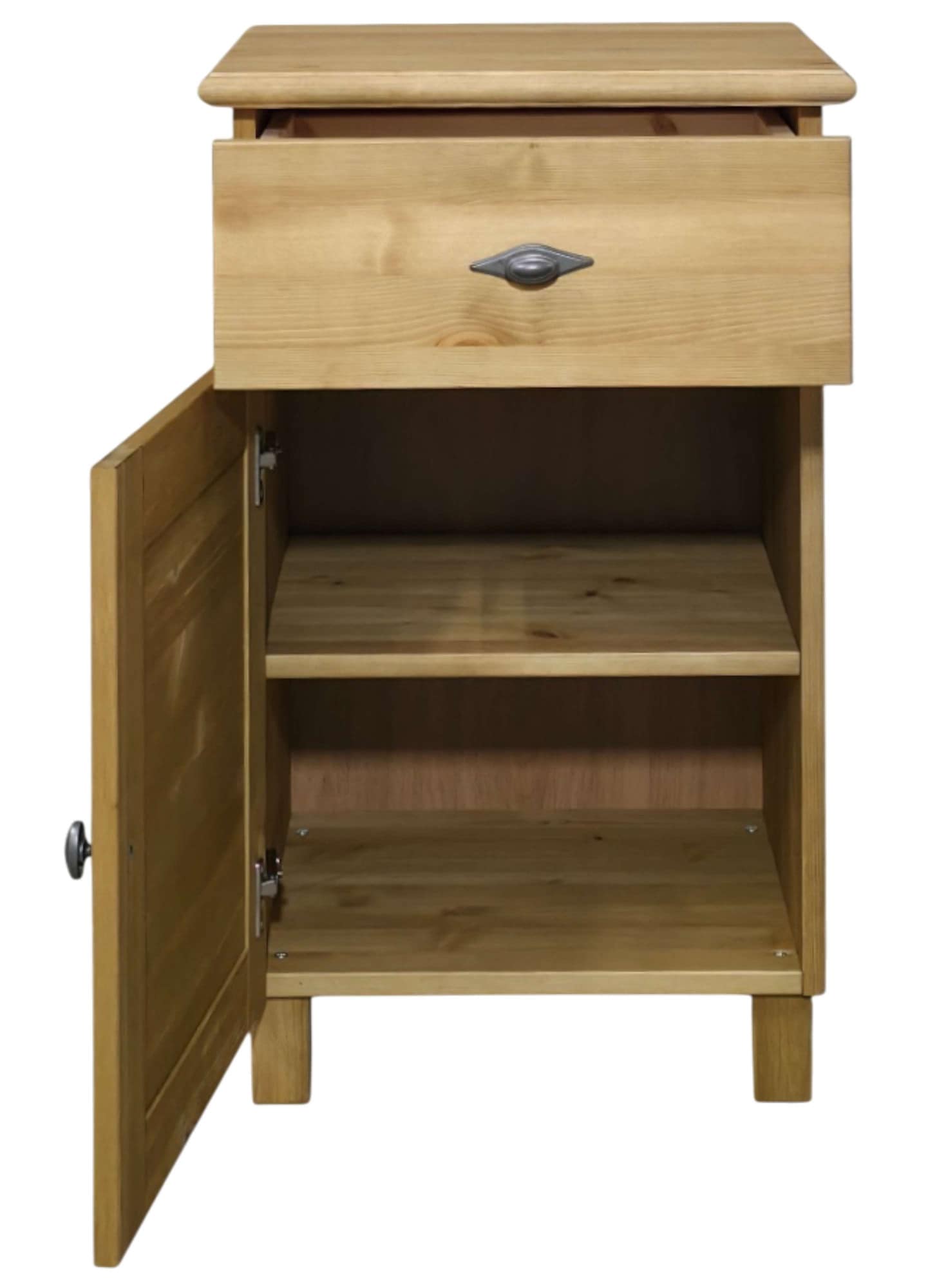 Home affaire Unterschrank »Rauna« aus massiver Kiefer, Breite 44 cm, Rillenoptik, made in EU