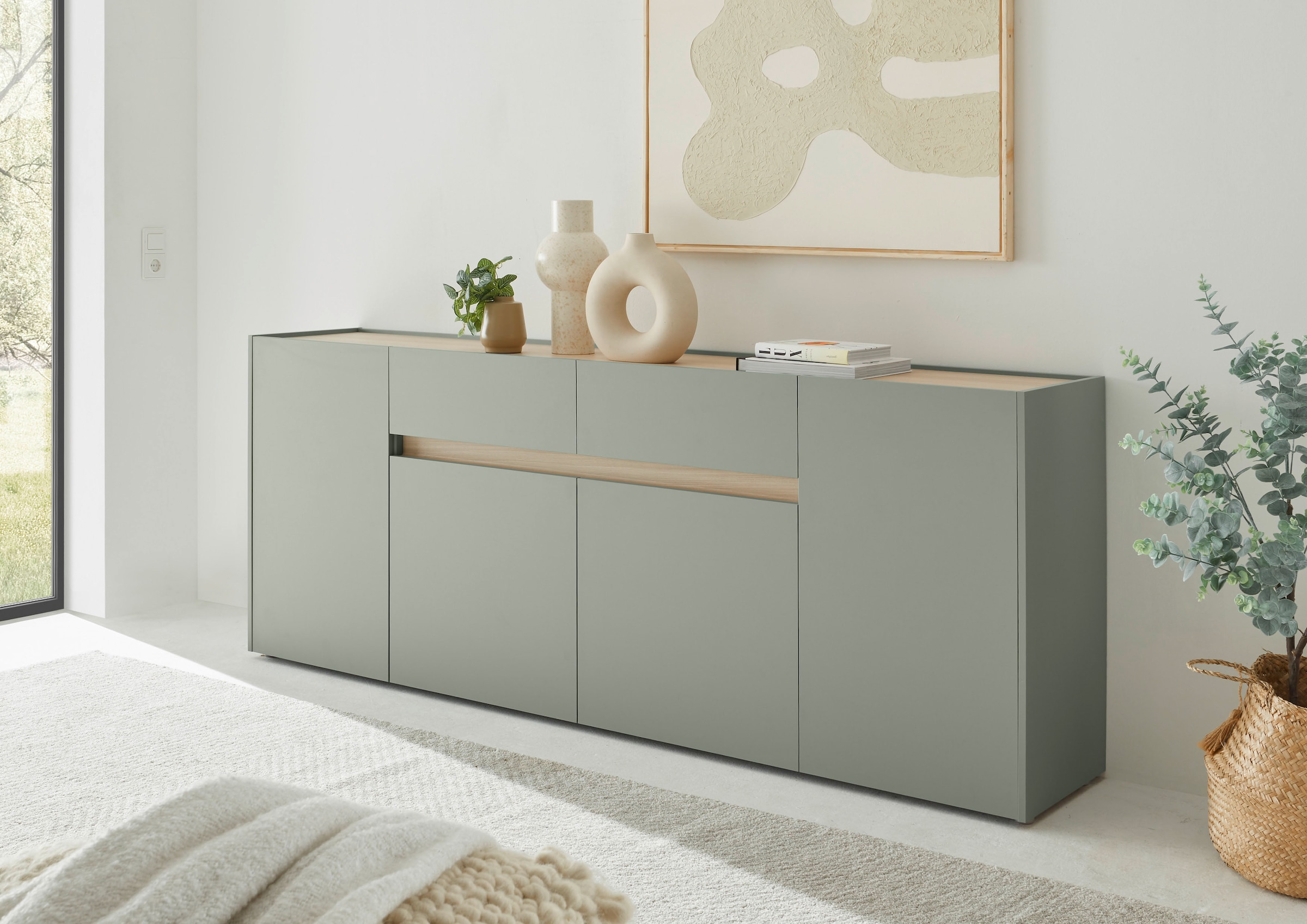INOSIGN Sideboard "City/Giron, moderner Schrank, Kommode, Stauraumschrank", günstig online kaufen