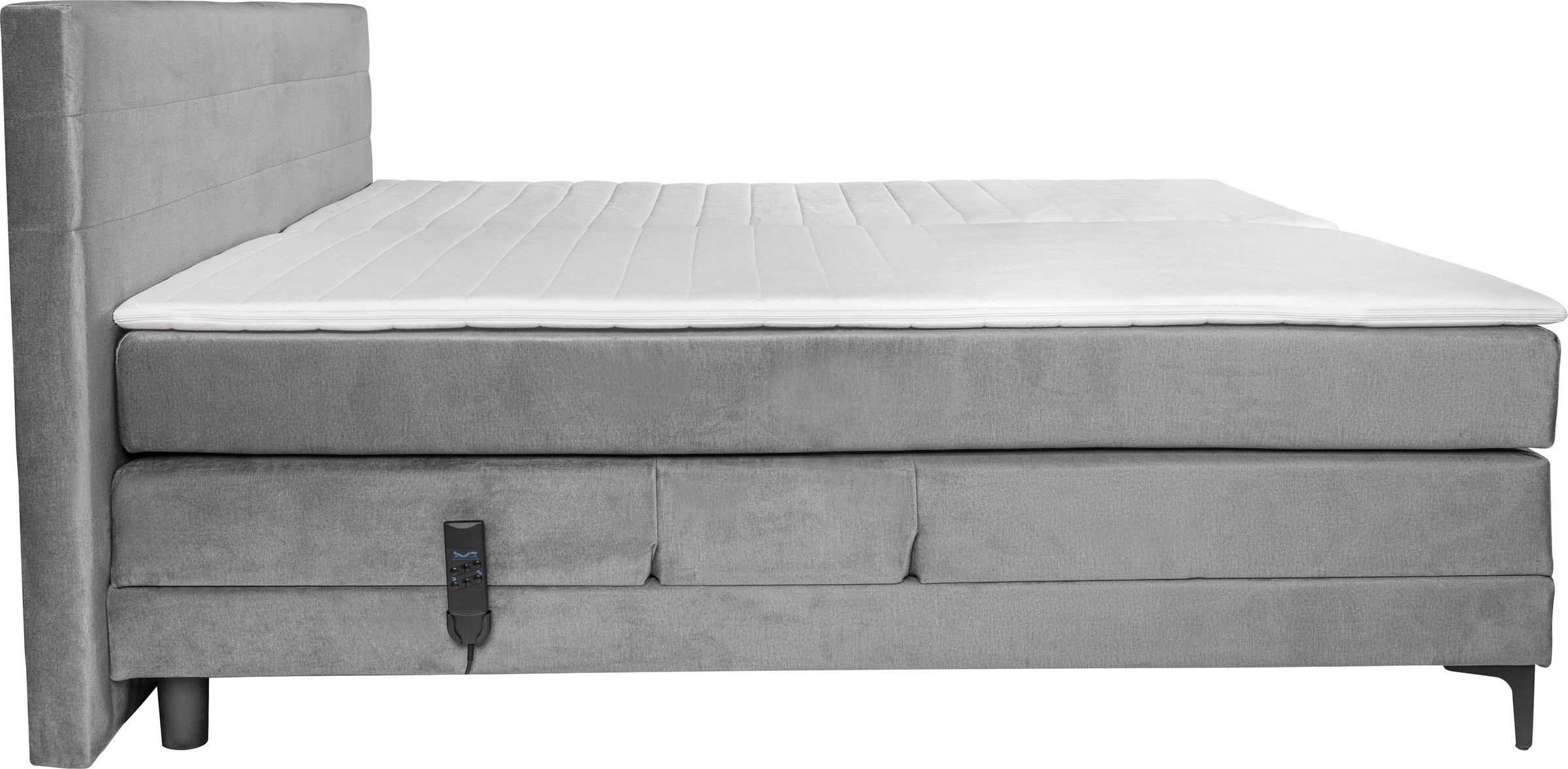 Thumbnail - alina Boxspringbett "Powell" inkl. Motor, Matratze und Topper, in unterschiedlichen Ausführungen