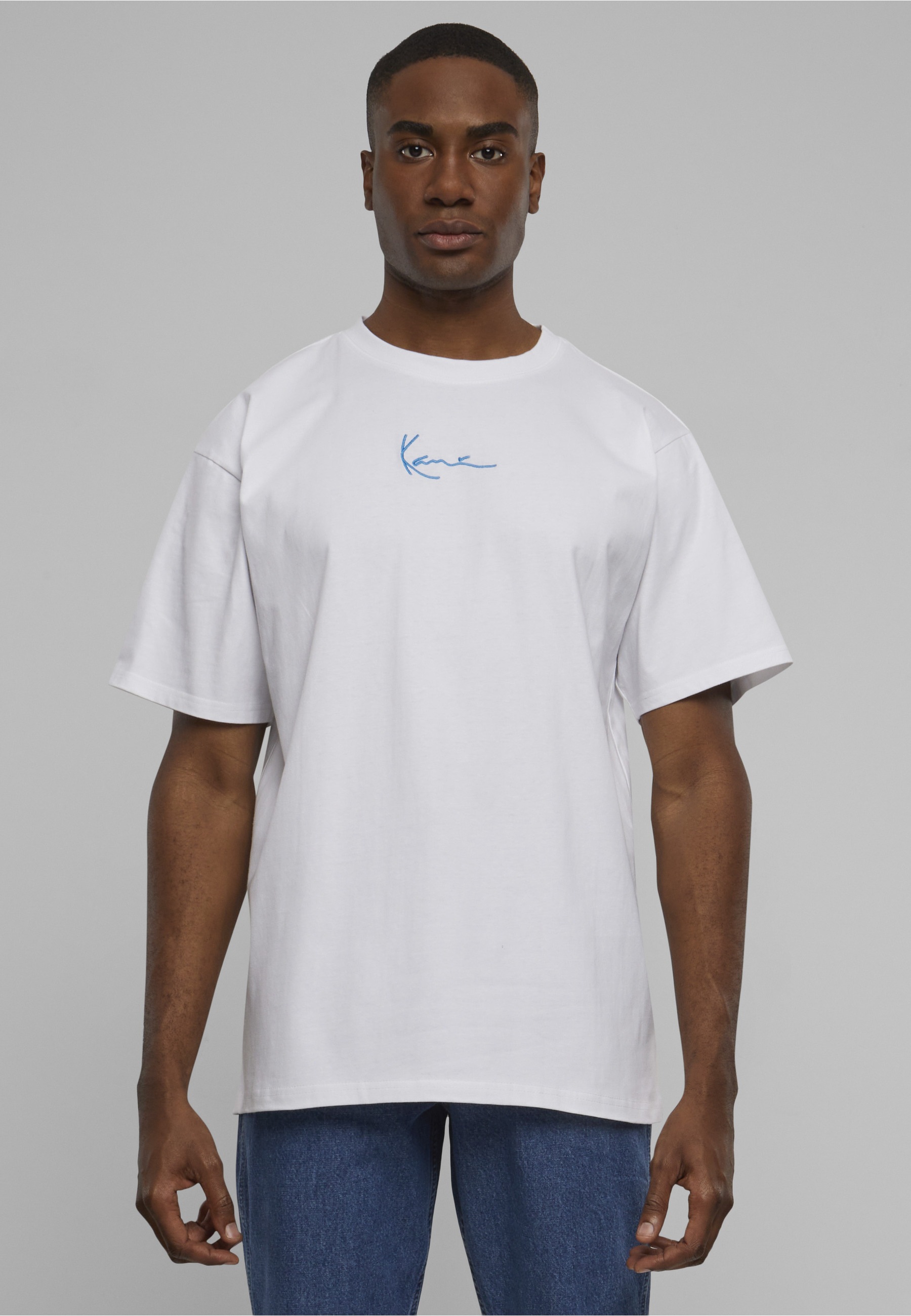 Karl Kani T-Shirt »Karl Kani Herren Karl Kani Small Signature Blue Logo Tee« 1 Stk.