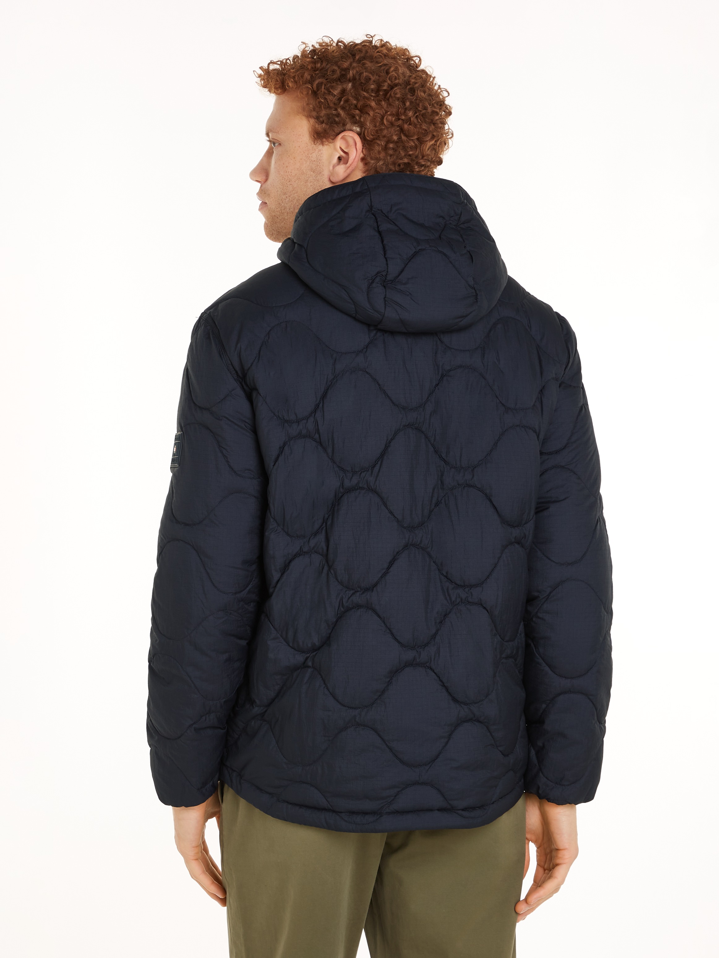 Tommy Hilfiger Steppjacke ONION QUILTED HOODED JACKET Mit Zwiebelsteppung günstig online kaufen