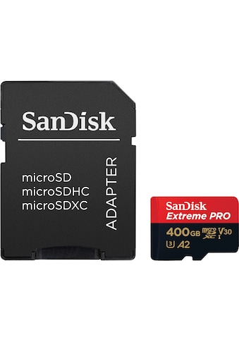 Sandisk Speicherkarte »Extreme PRO® microSD™ 400GB«, (Class 10 200 MB/s... kaufen
