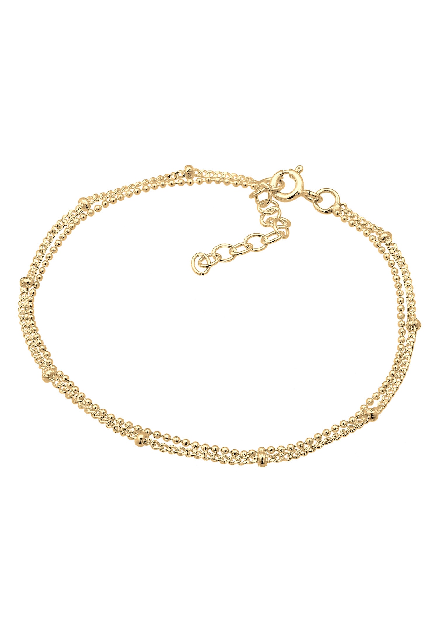 Elli Armband »Kugeln Layer Kettchen Basic 925er Silber«