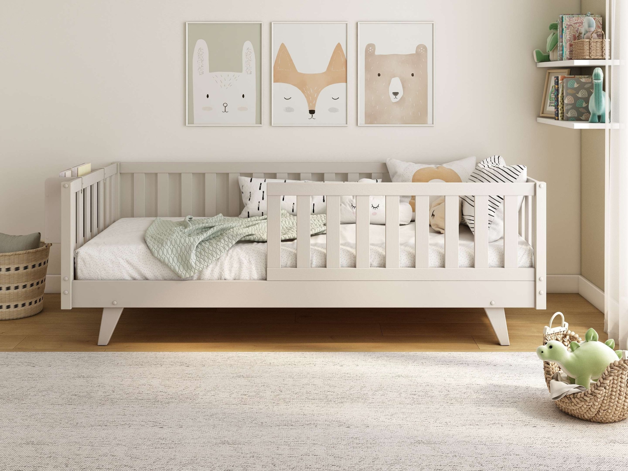 OTTO home Kinderbett »Avelin« aus massiver Kiefer, 90x200, FSC® zertifiziert