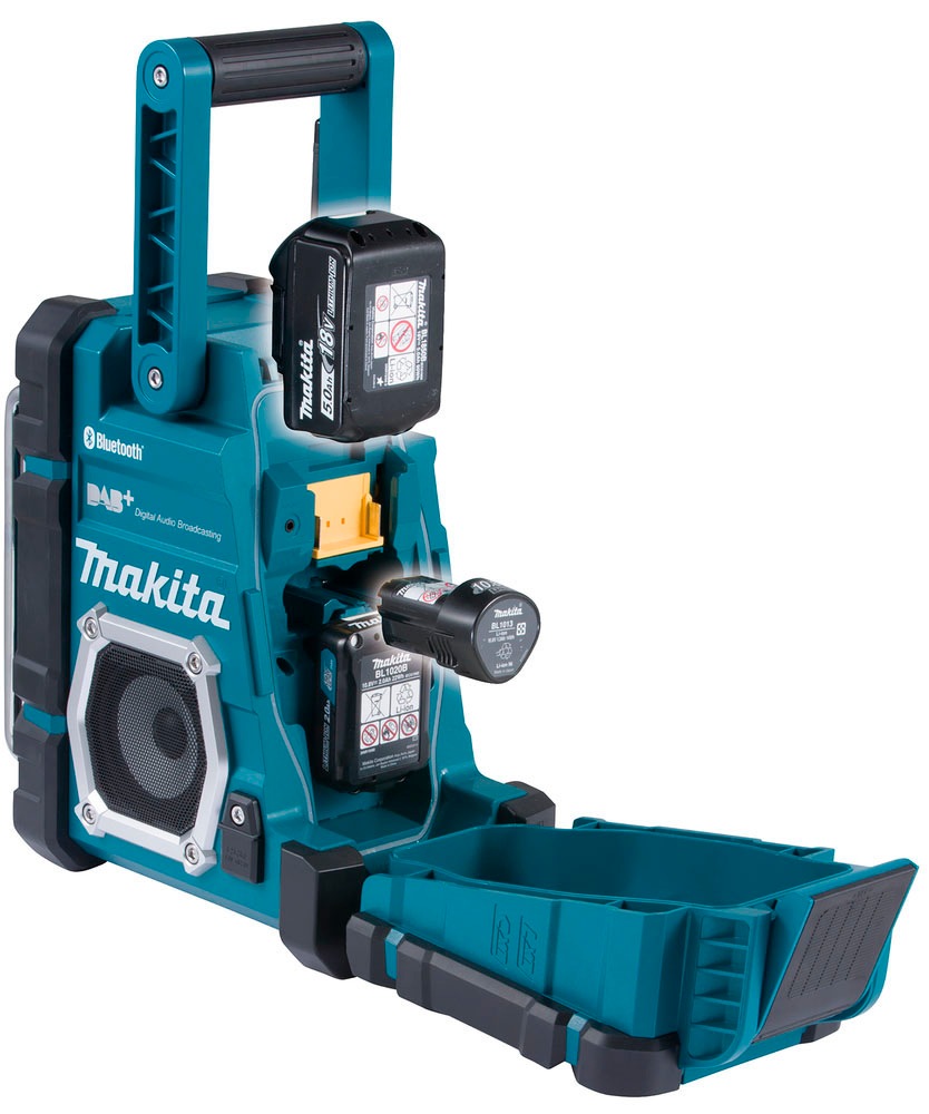 Makita Baustellenradio "DMR112" ( Digitalradio (DAB+) FM Tuner ) ohne Akku