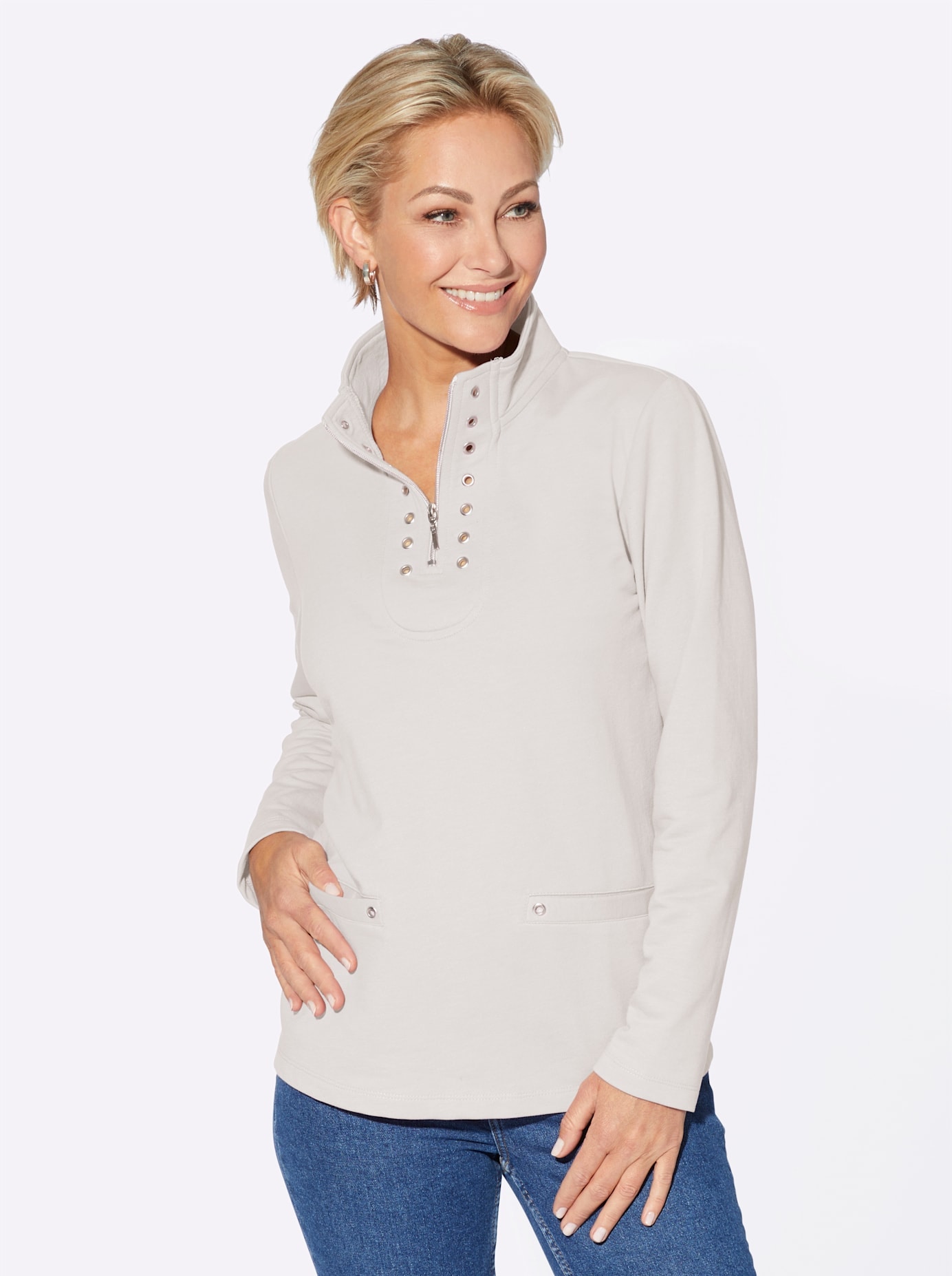 Casual Looks Langarmshirt "Shirt" 1 Stk. tlg. günstig online kaufen