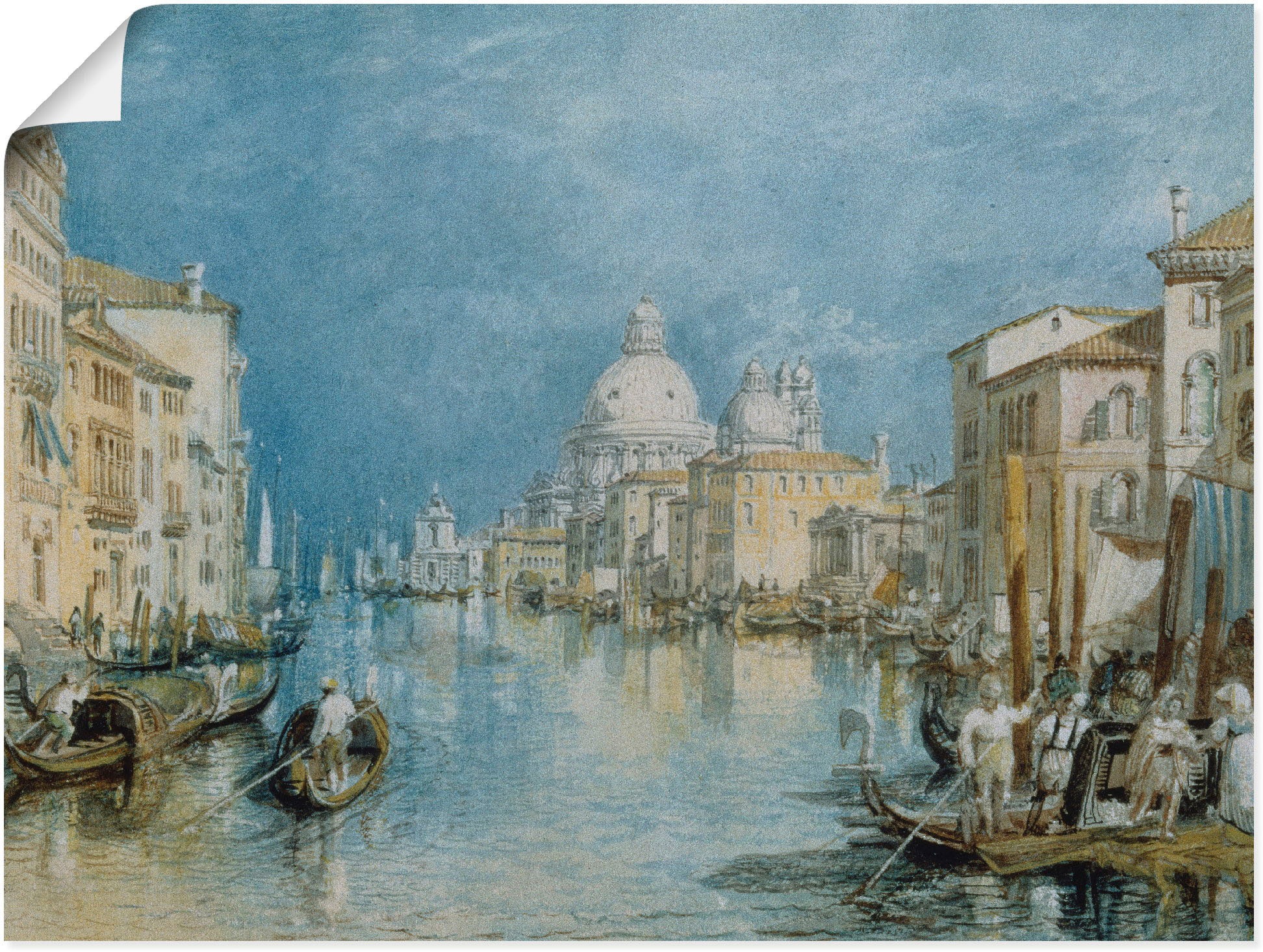 Artland Wandbild "Venedig, Canale Grande.", Italien, (1 St.), als Leinwandb günstig online kaufen