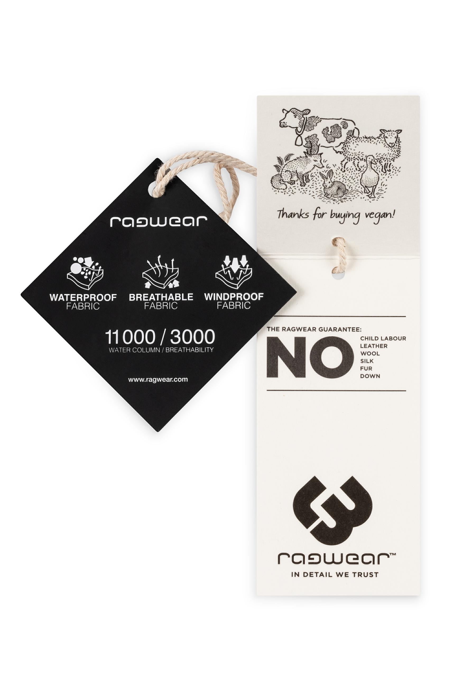 Ragwear Outdoorjacke »Dowey Tech«, mit Kapuze, stylische wasserdichte Übergangsjacke mit großer Kapuze