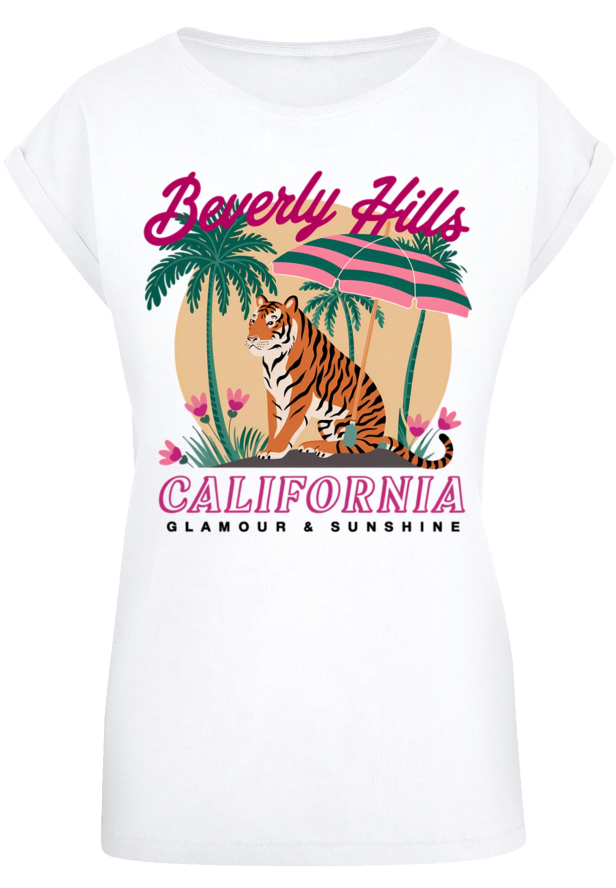 F4NT4STIC T-Shirt »Beverly Hills California Glamour Summer«, Premium Qualität