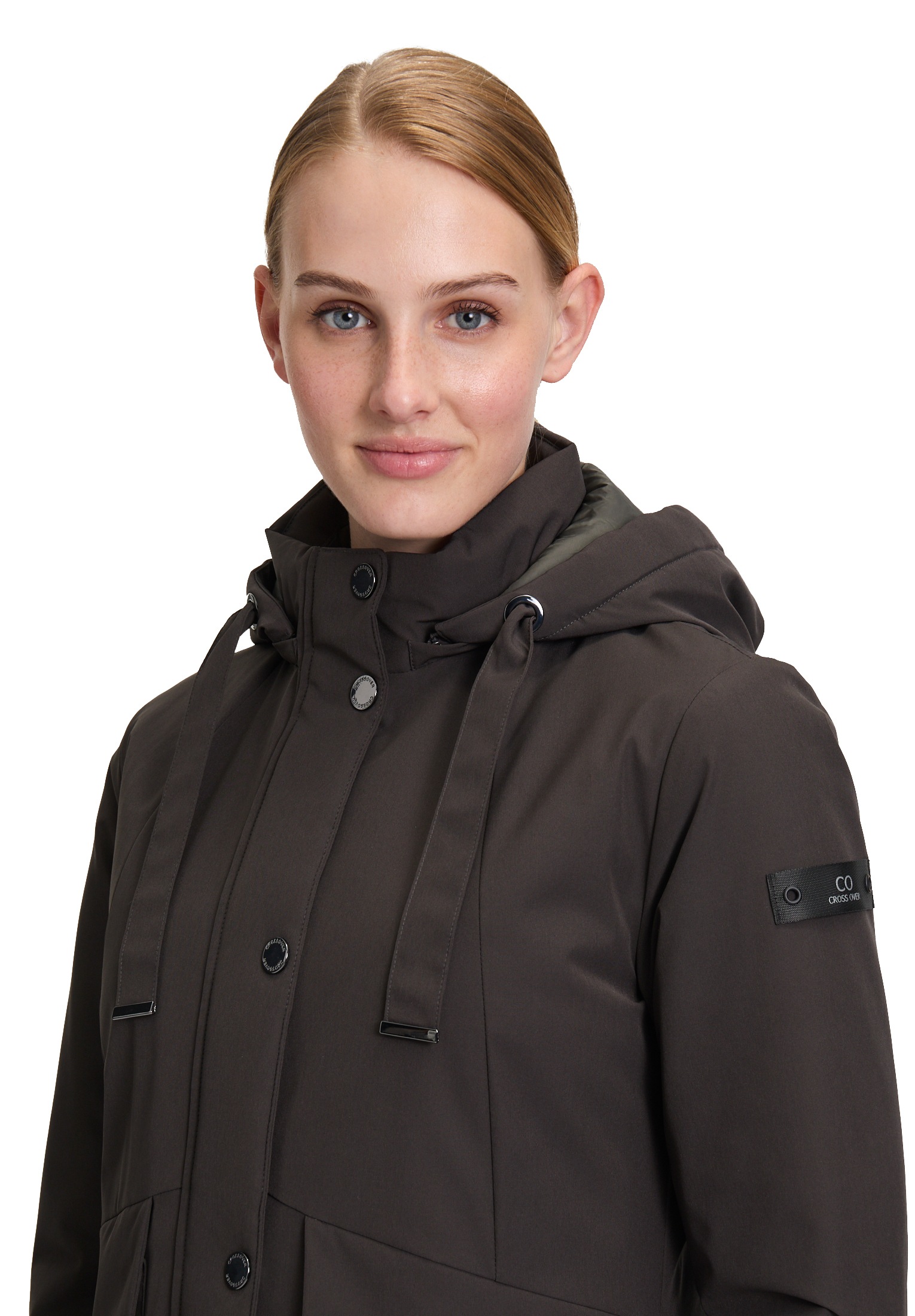 Betty Barclay Outdoorjacke »Betty Barclay Damen Outdoorjacke mit abnehmbarer Kapuze«, mit Kapuze