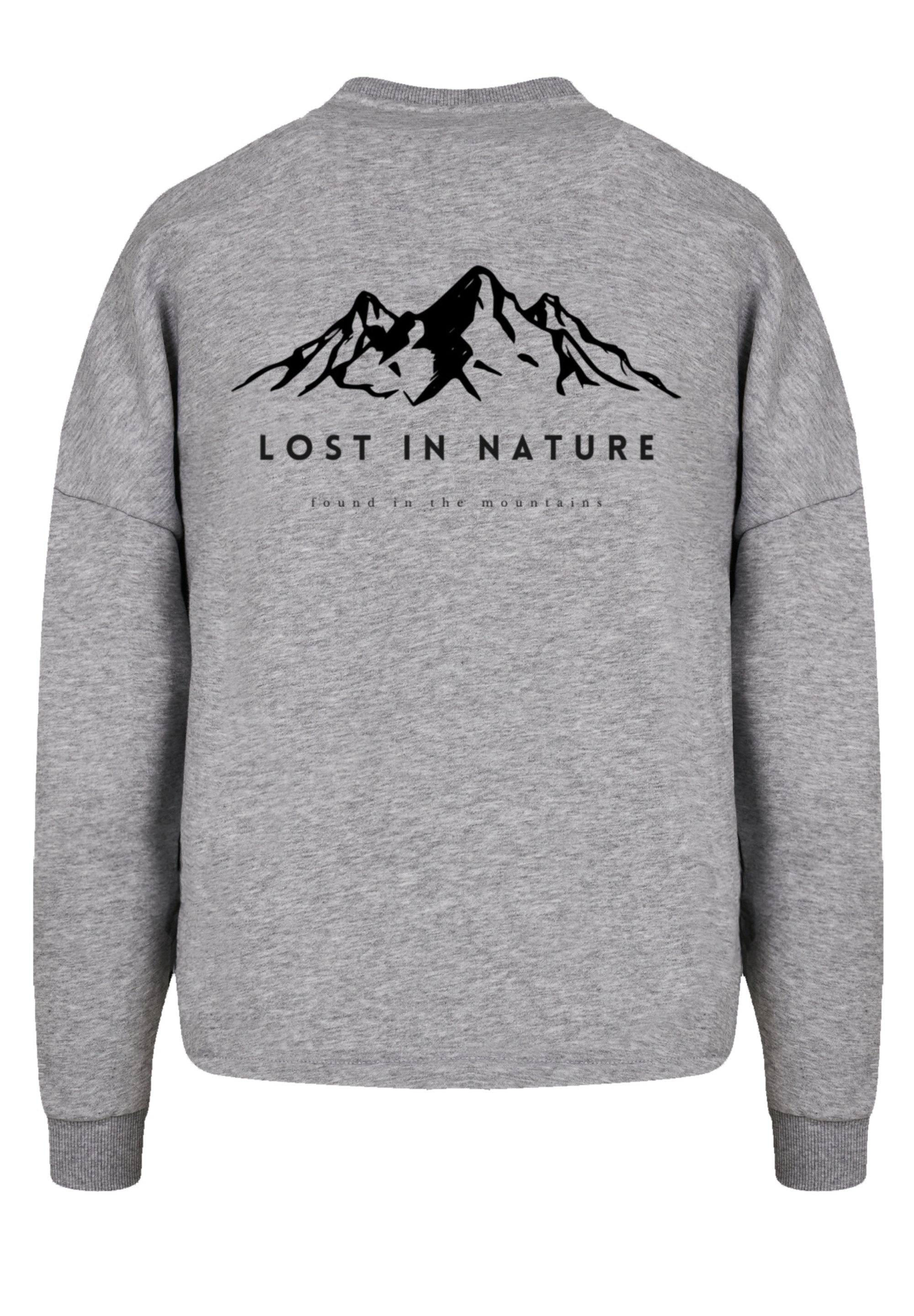 F4NT4STIC Sweatshirt »Lost in nature«, Print