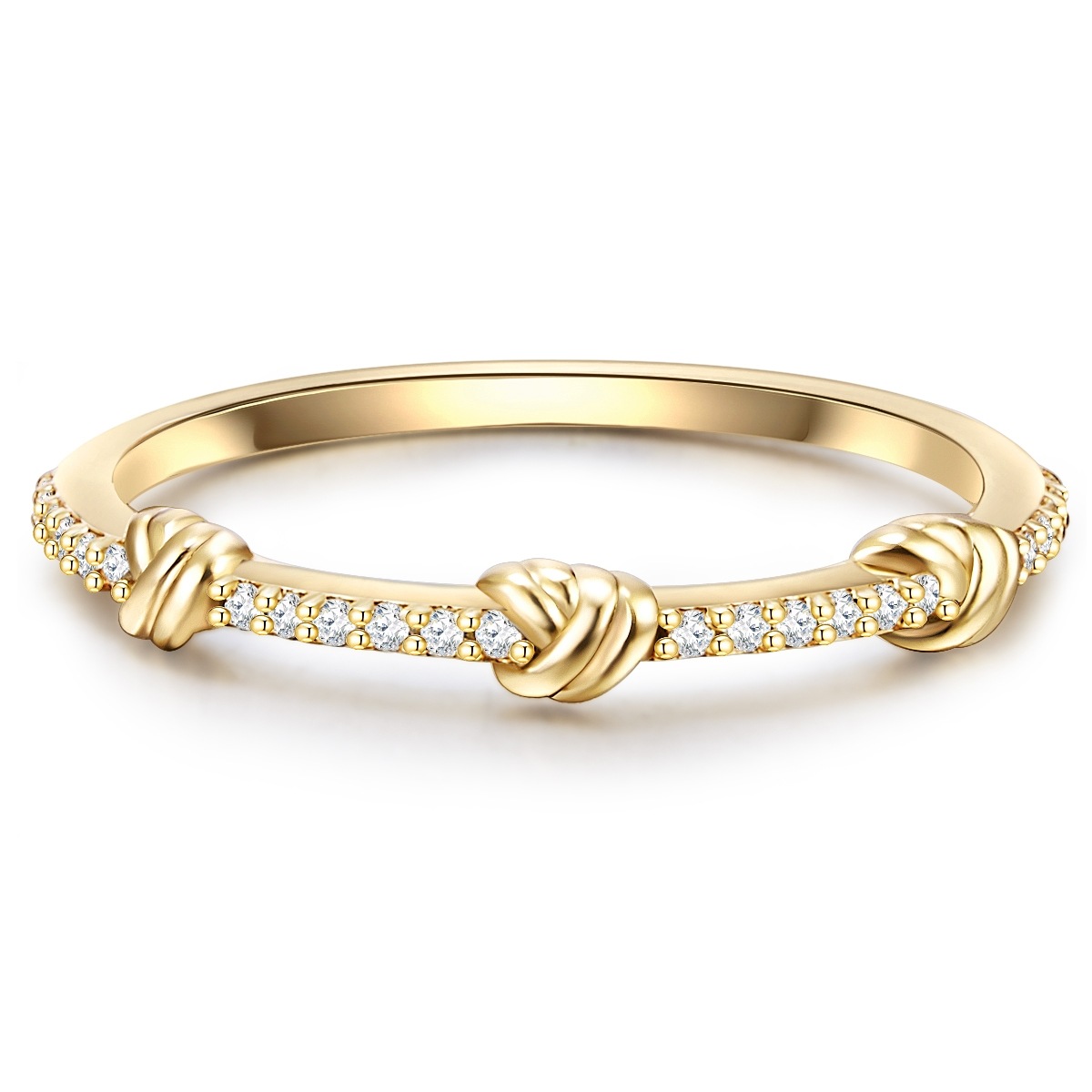 Glanzstücke München GSM644 Ring Yellow Gold Size 48