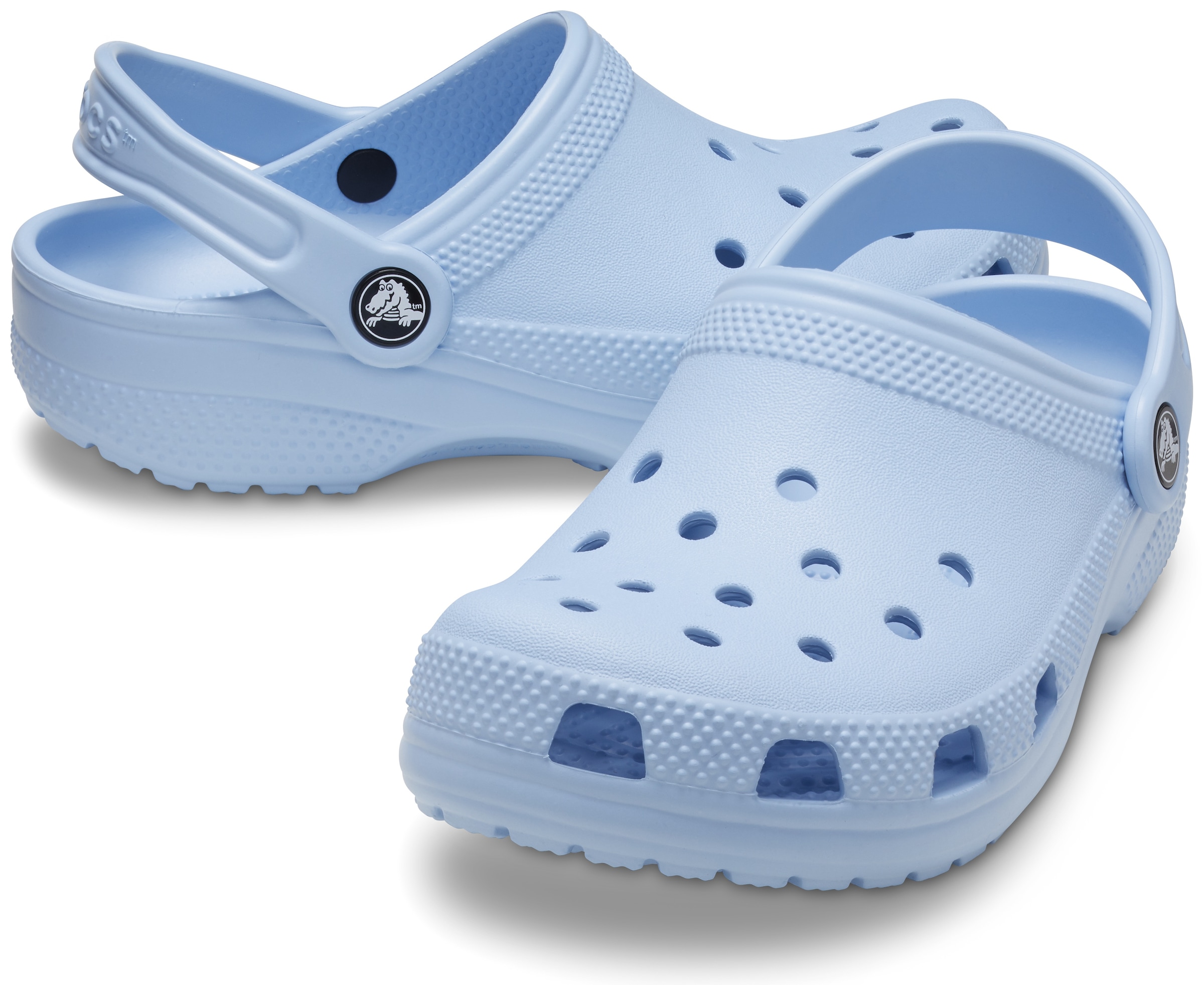 Crocs Clog »Classic K«, Sommerschuh, Hausschuh, Badeschuh mit schwenkbarem Fersenriemchen