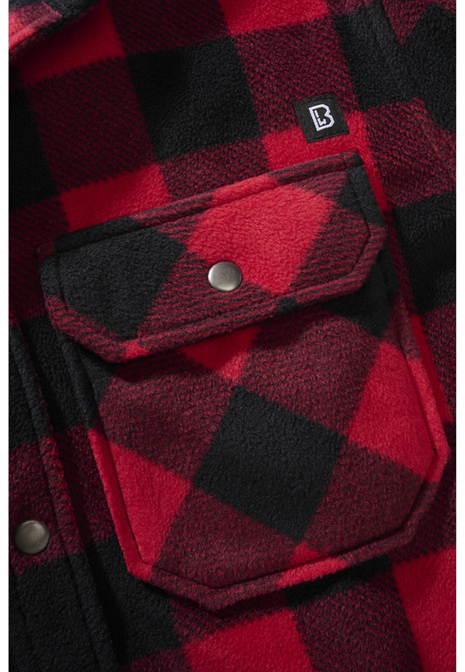 Brandit Fleecehemd »Brandit Herren Jeff Fleece Shirt Long Sleeve« 1 Stk.