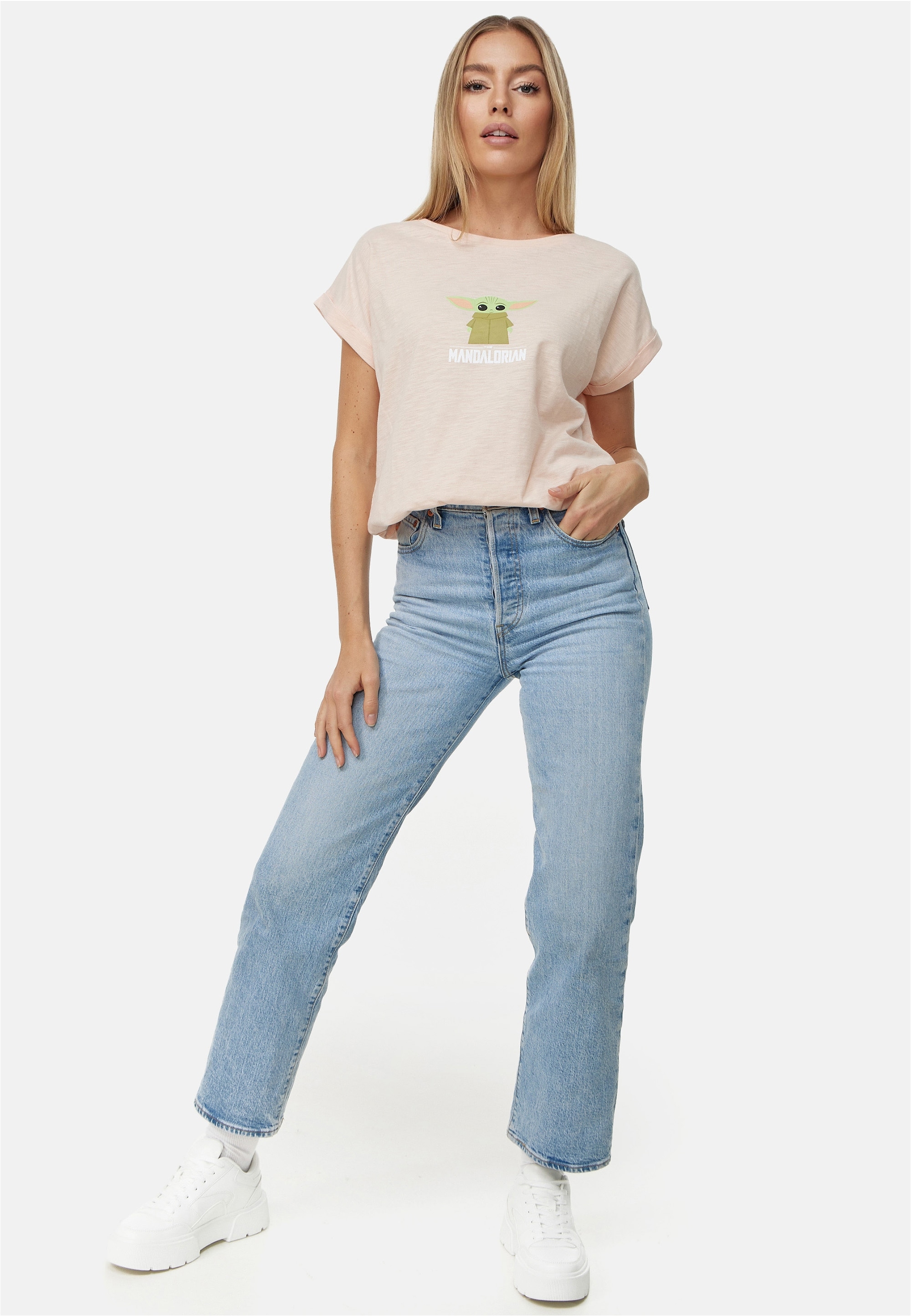 Recovered T-Shirt "Star Wars The Mandalorian Child", 1 Stk. im zeitlosen De günstig online kaufen