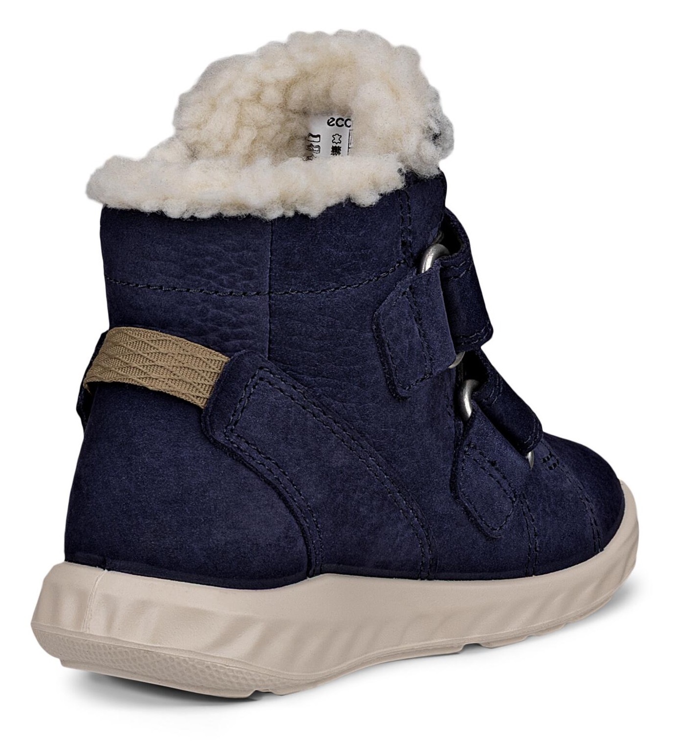 Ecco Klettstiefel »SP.1 Lite Infant«, Winterstiefel, Winterboots, waterproof, mit SHOCK-POINT-Technologie