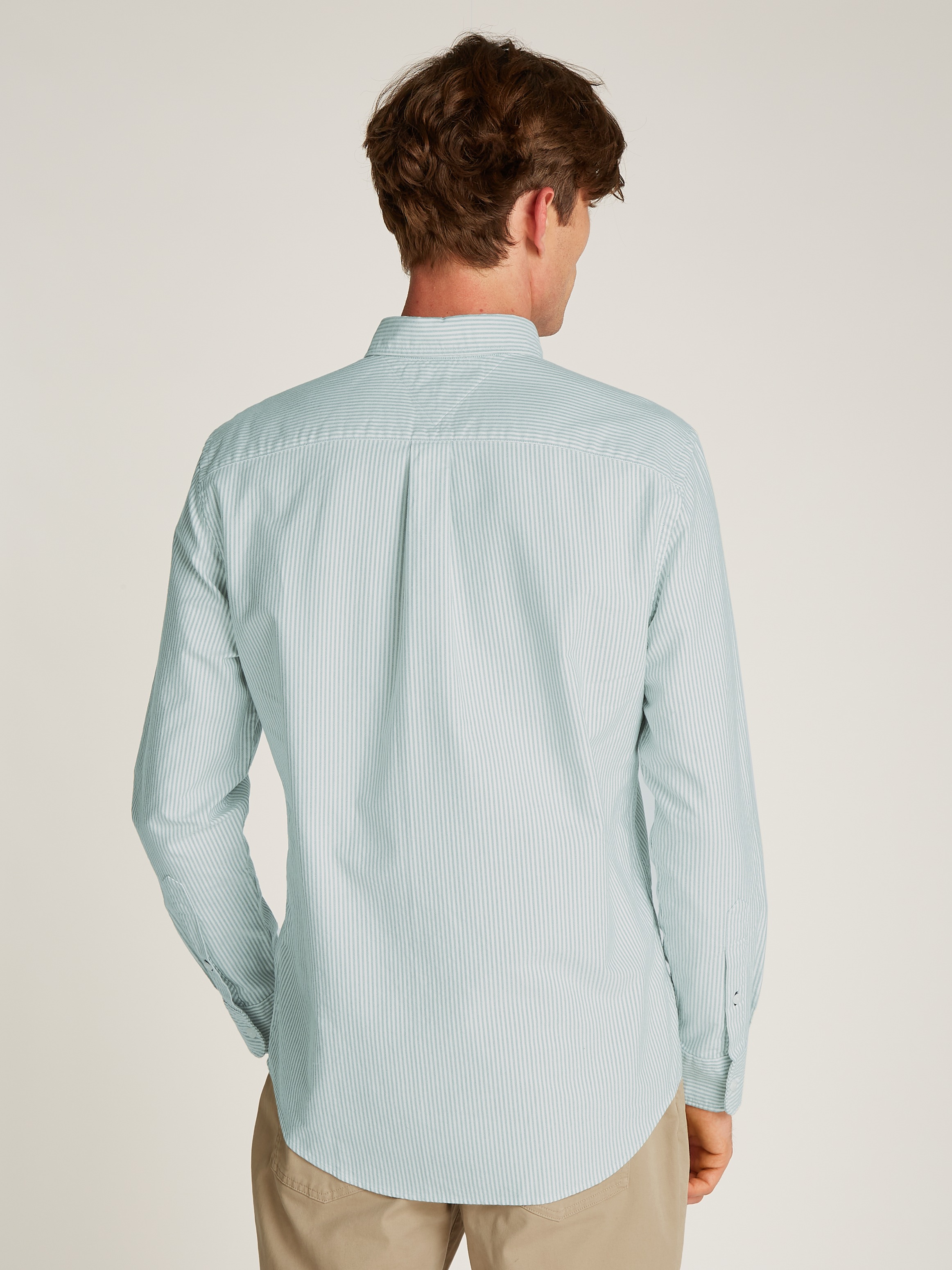 Thumbnail - Tommy Hilfiger Langarmhemd "HERITAGE OXFORD STRIPE Regular Fit SHIRT"