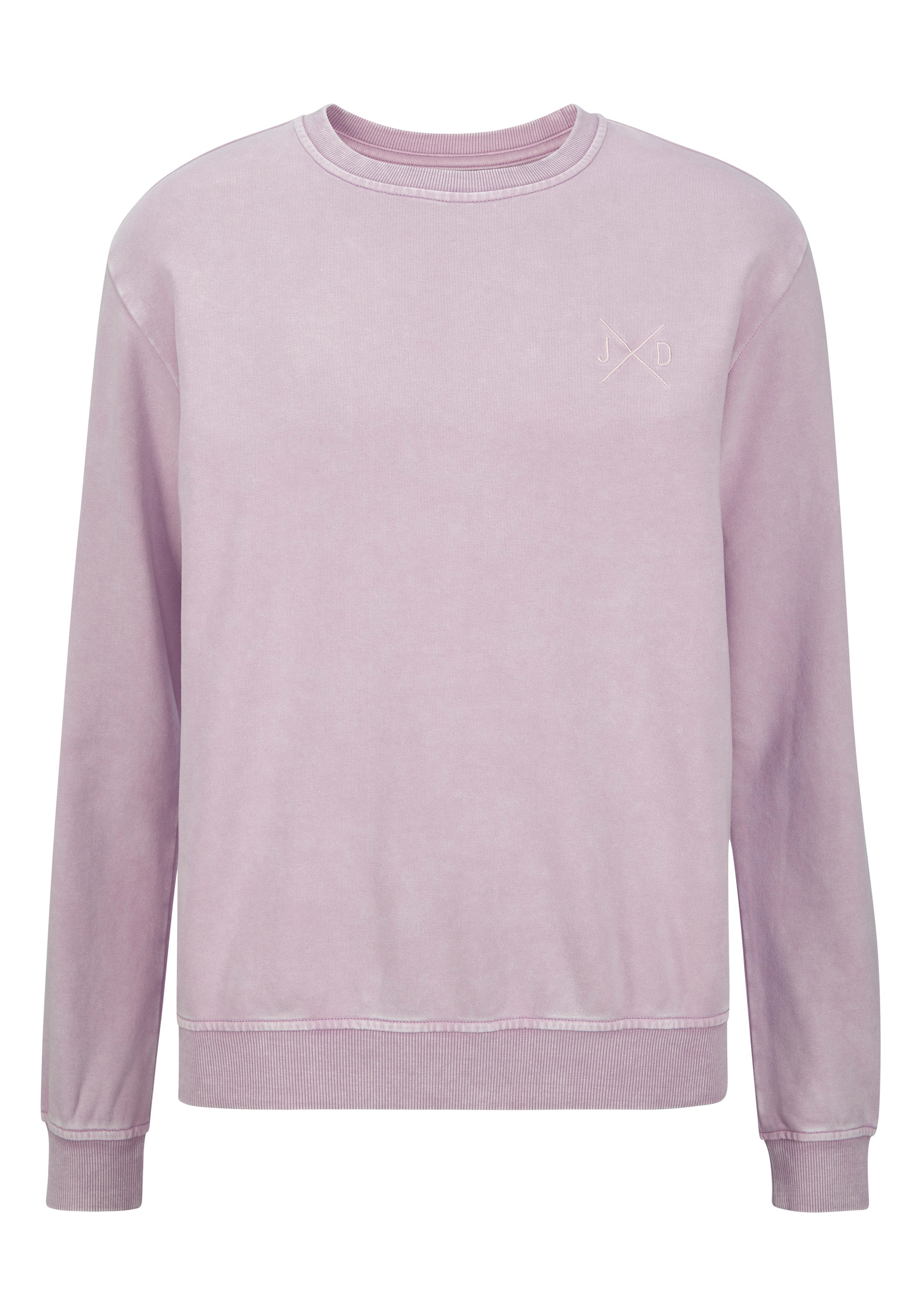 John Devin Sweatshirt, mit besonderer Waschung, kleine Logostickerei vorn günstig online kaufen