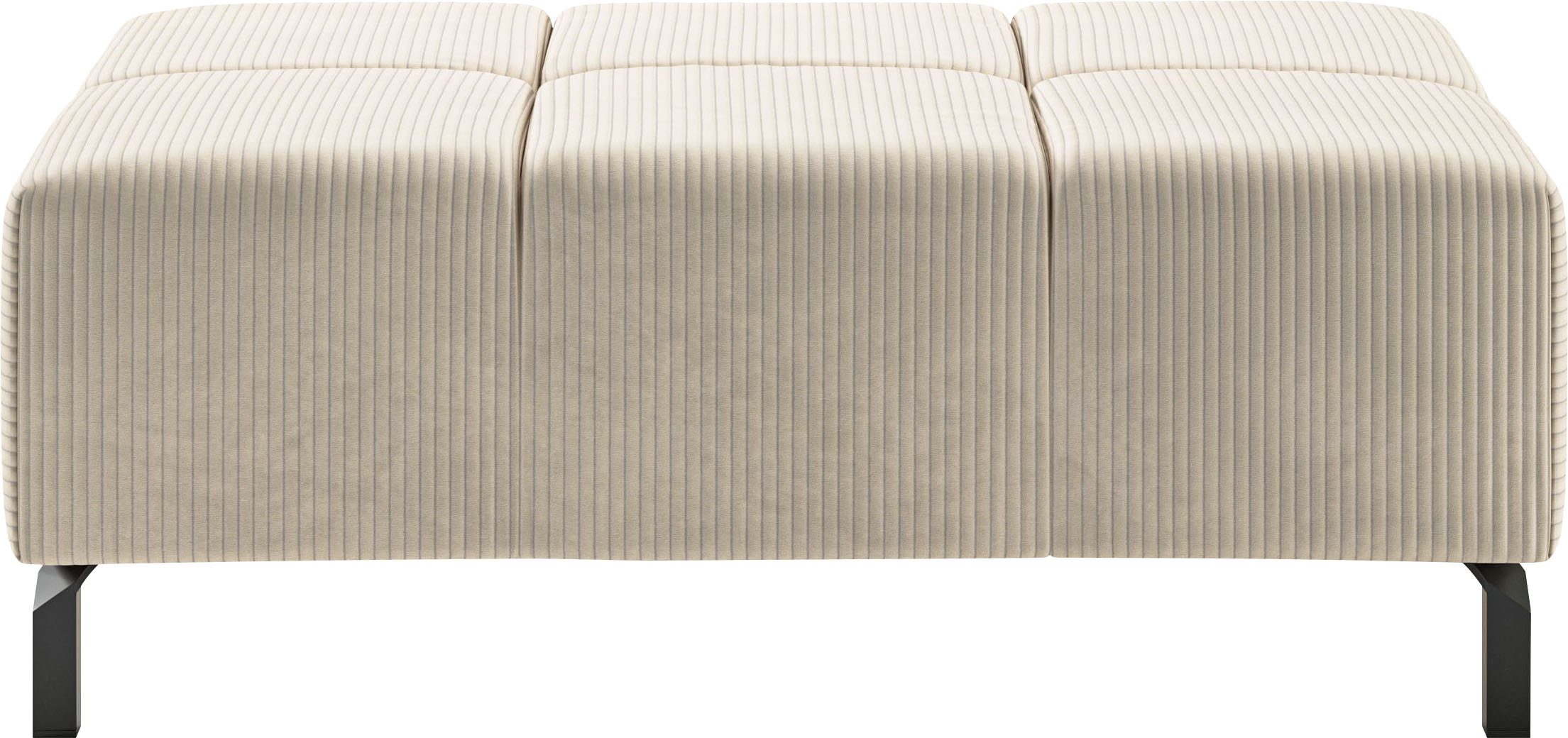 Thumbnail - Home affaire Hockerbank "Ancona New" passend zum Ecksofa, auch in Easy care-Bezug + Cord