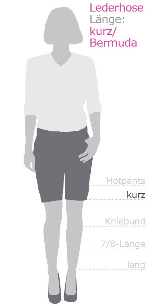 Nübler Trachtenlederhose »Lederhose kurz Tilda«