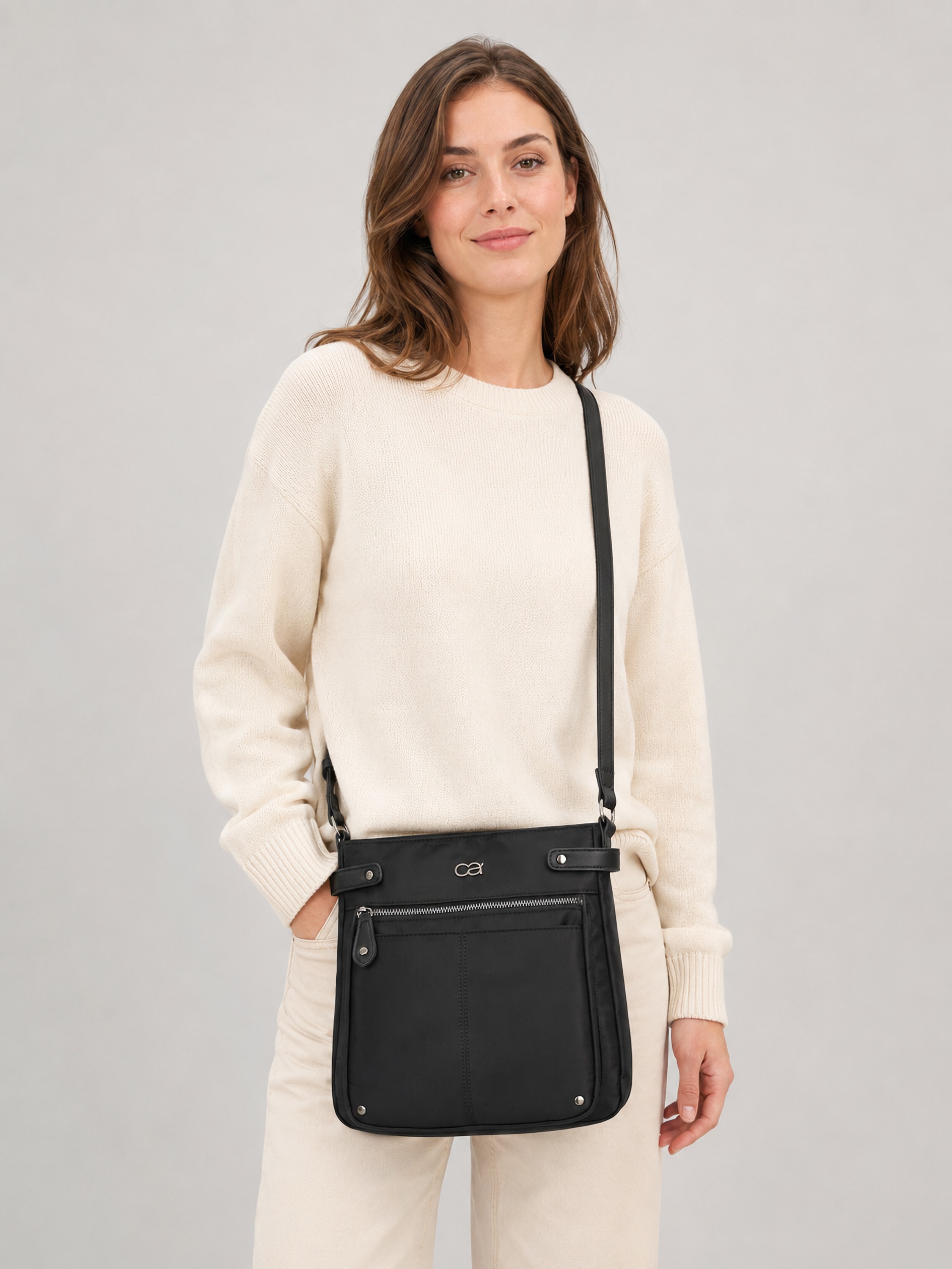 COLLEZIONE ALESSANDRO Umhängetasche »Styler« aus hochwertigem Nylon