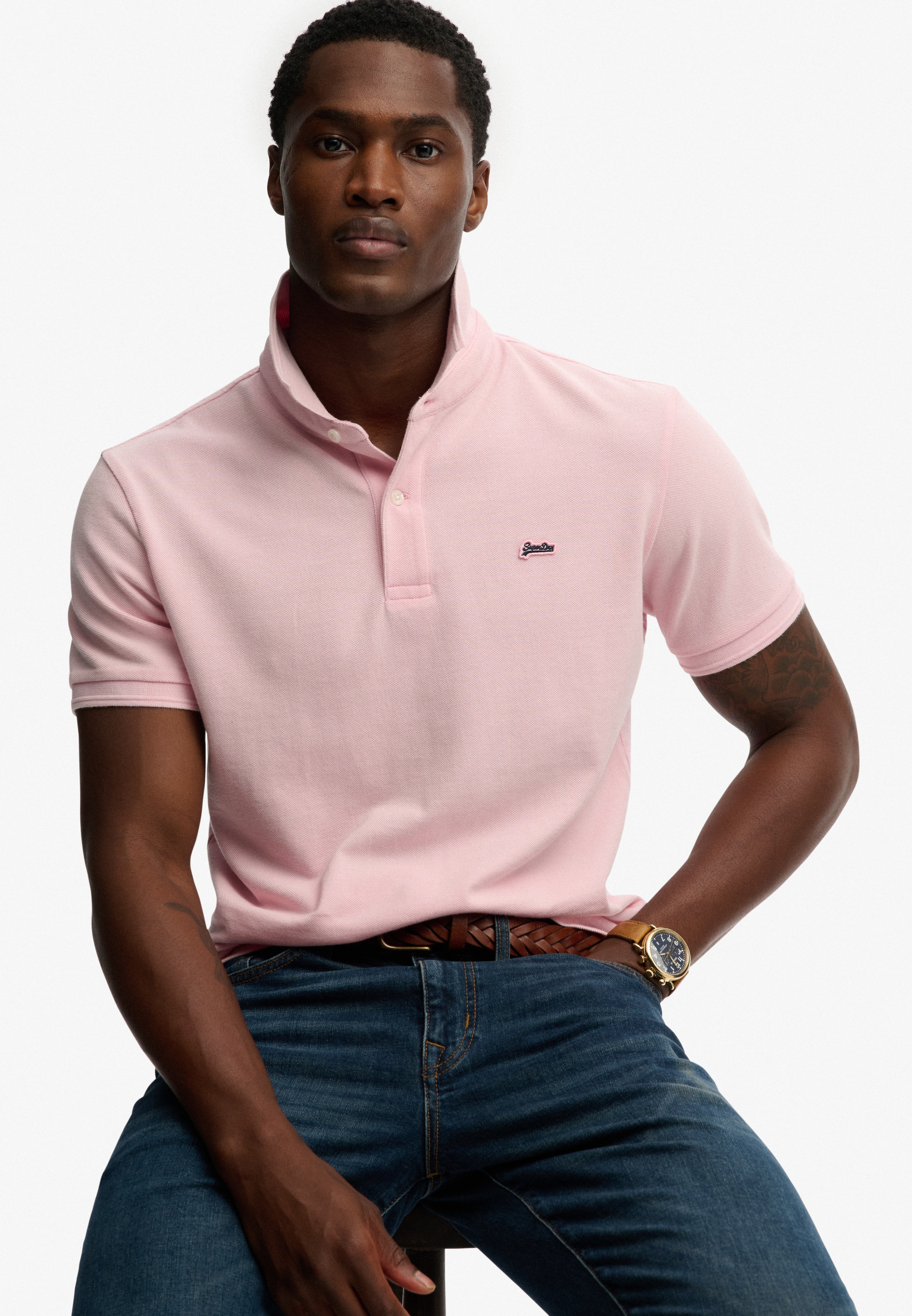 Superdry Poloshirt "CLASSIC PIQUE POLO" Baumwolle, relaxed fit