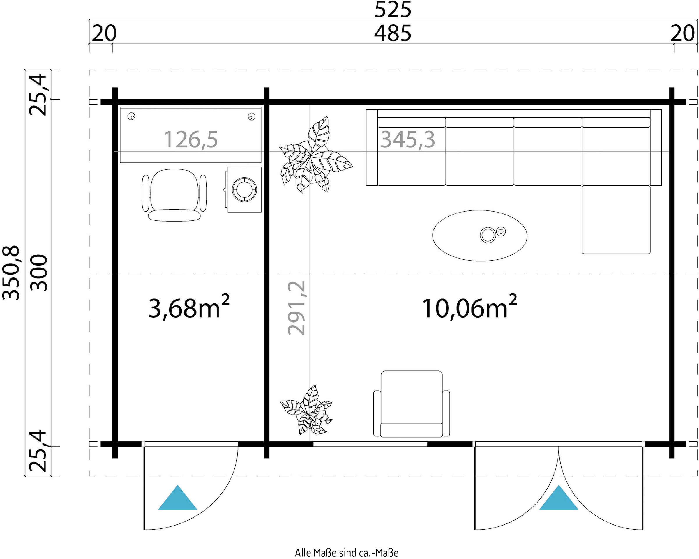 LASITA MAJA Gartenhaus »WREXHAM«