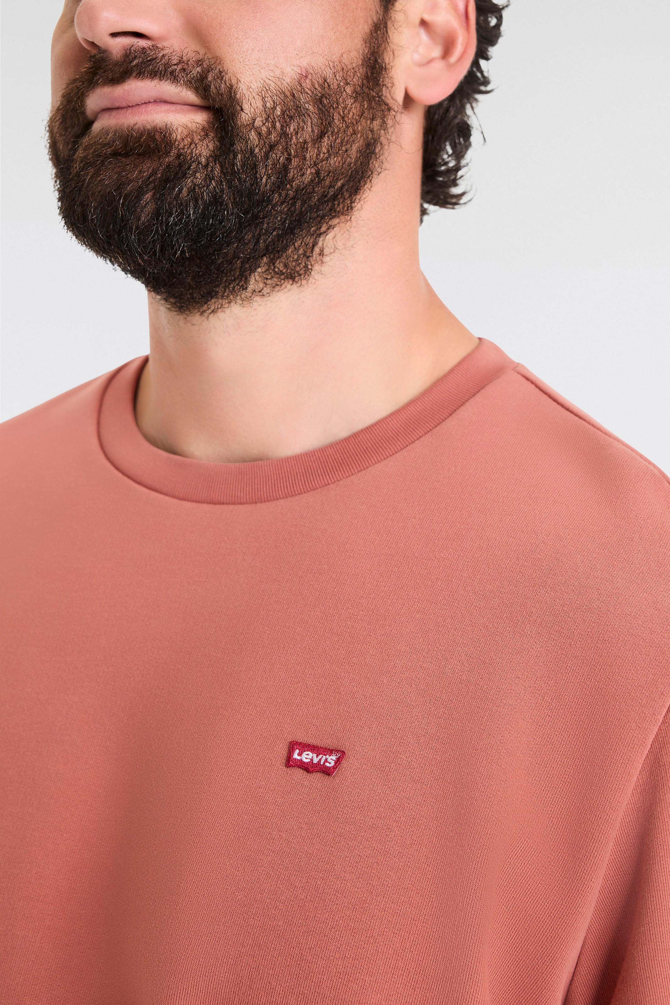Thumbnail - Levis Plus Sweatshirt "BIG ORIGINAL HM CREW" mit Batwing-Logobadge